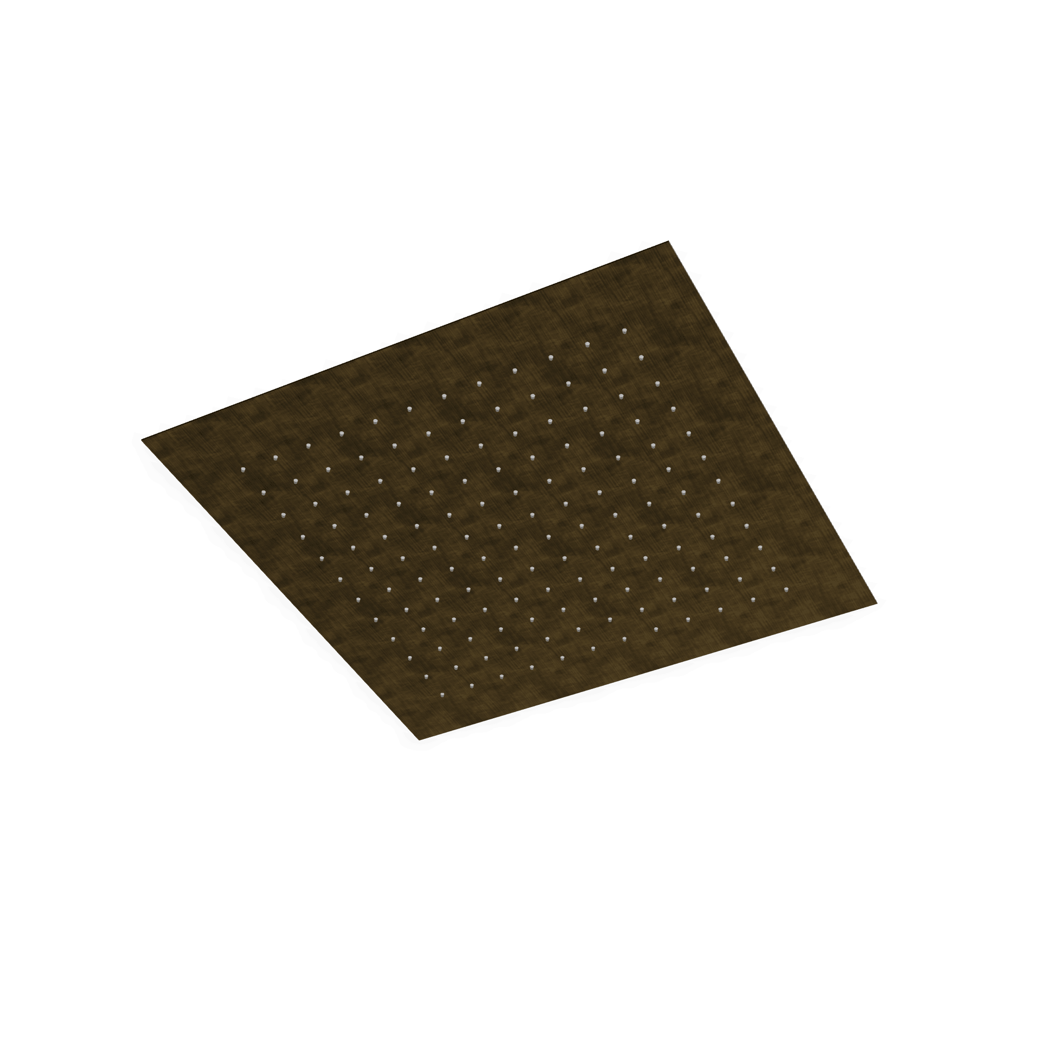 Верхний душ 500х500 мм встраиваемый