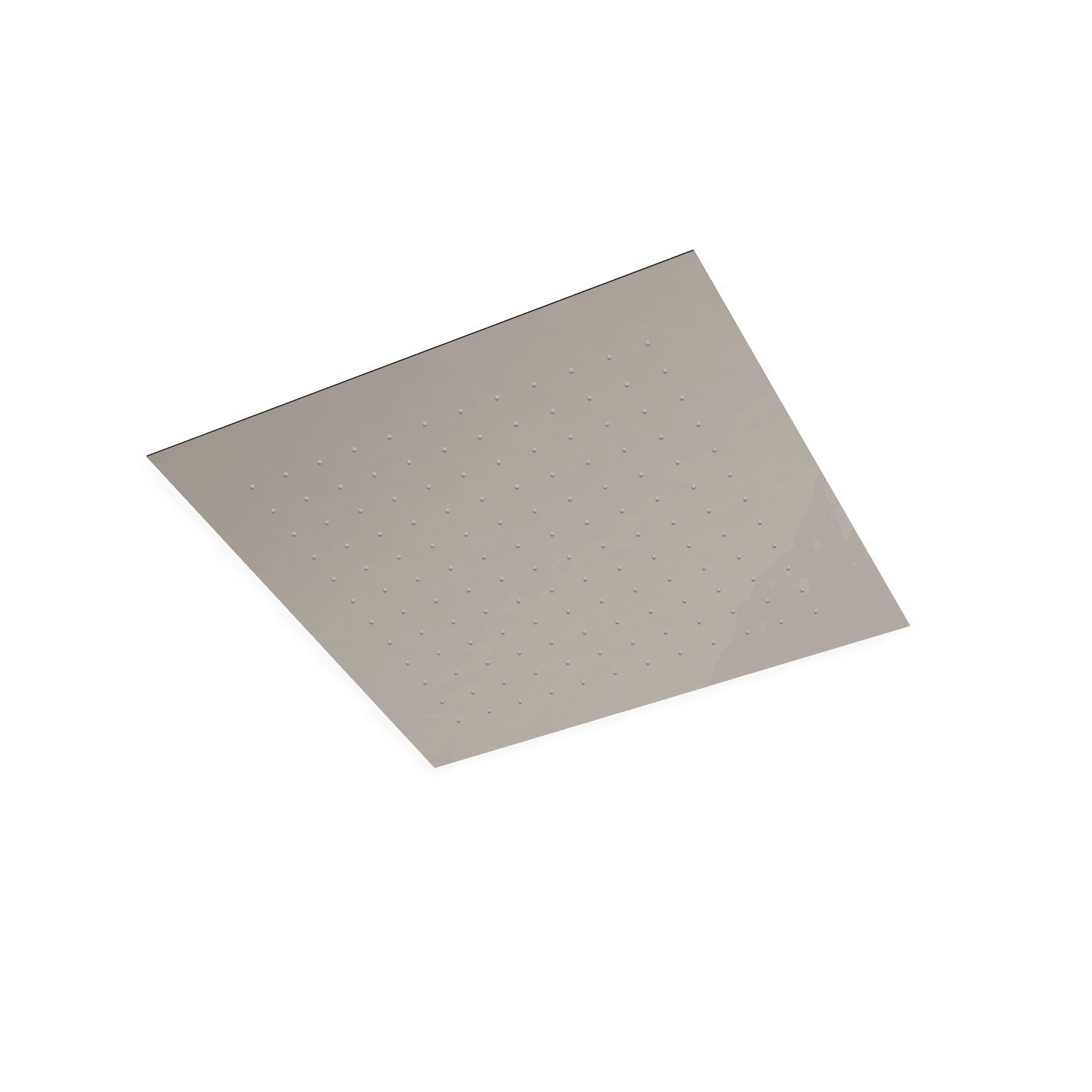 Верхний душ 500х500 мм встраиваемый