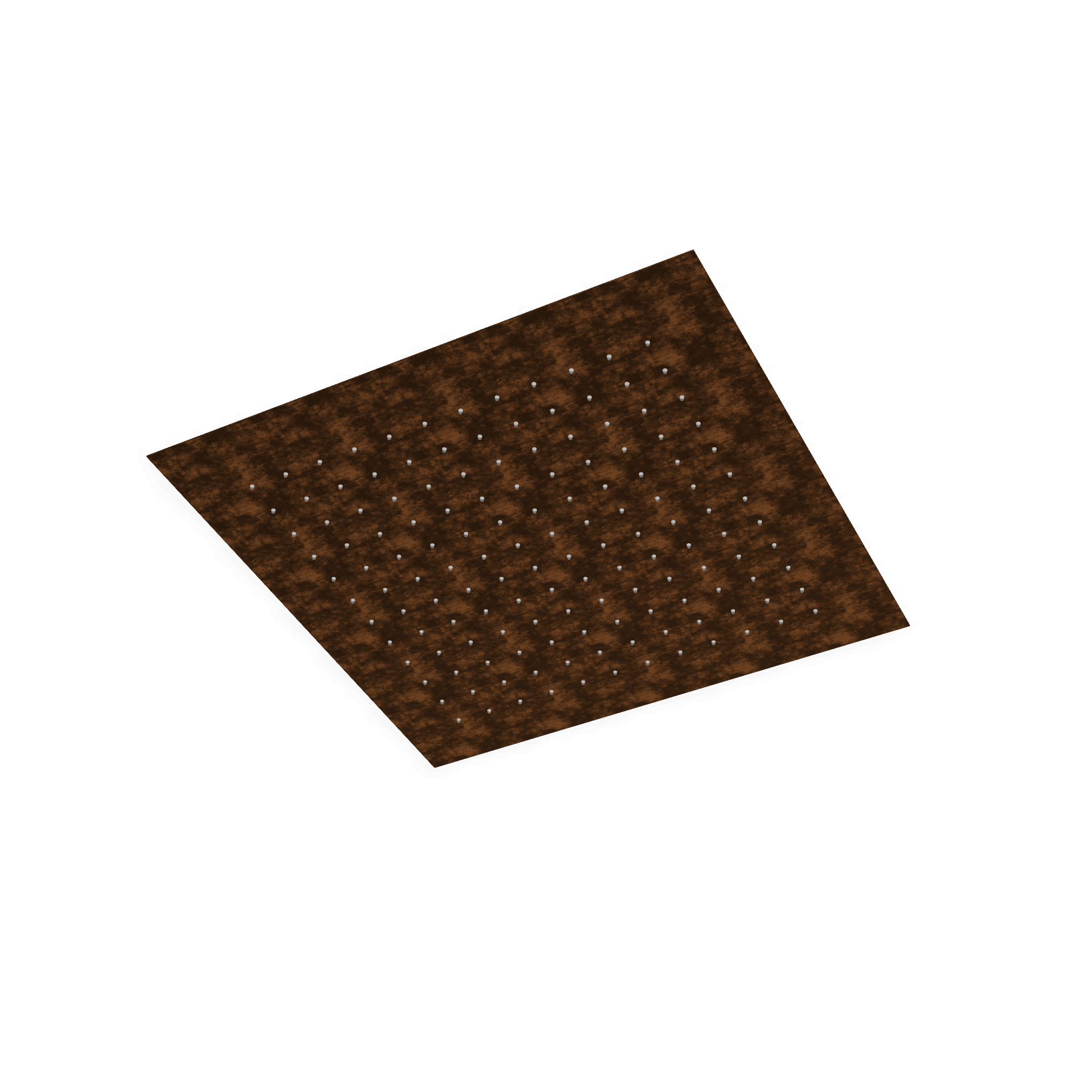 Верхний душ 500х500 мм встраиваемый