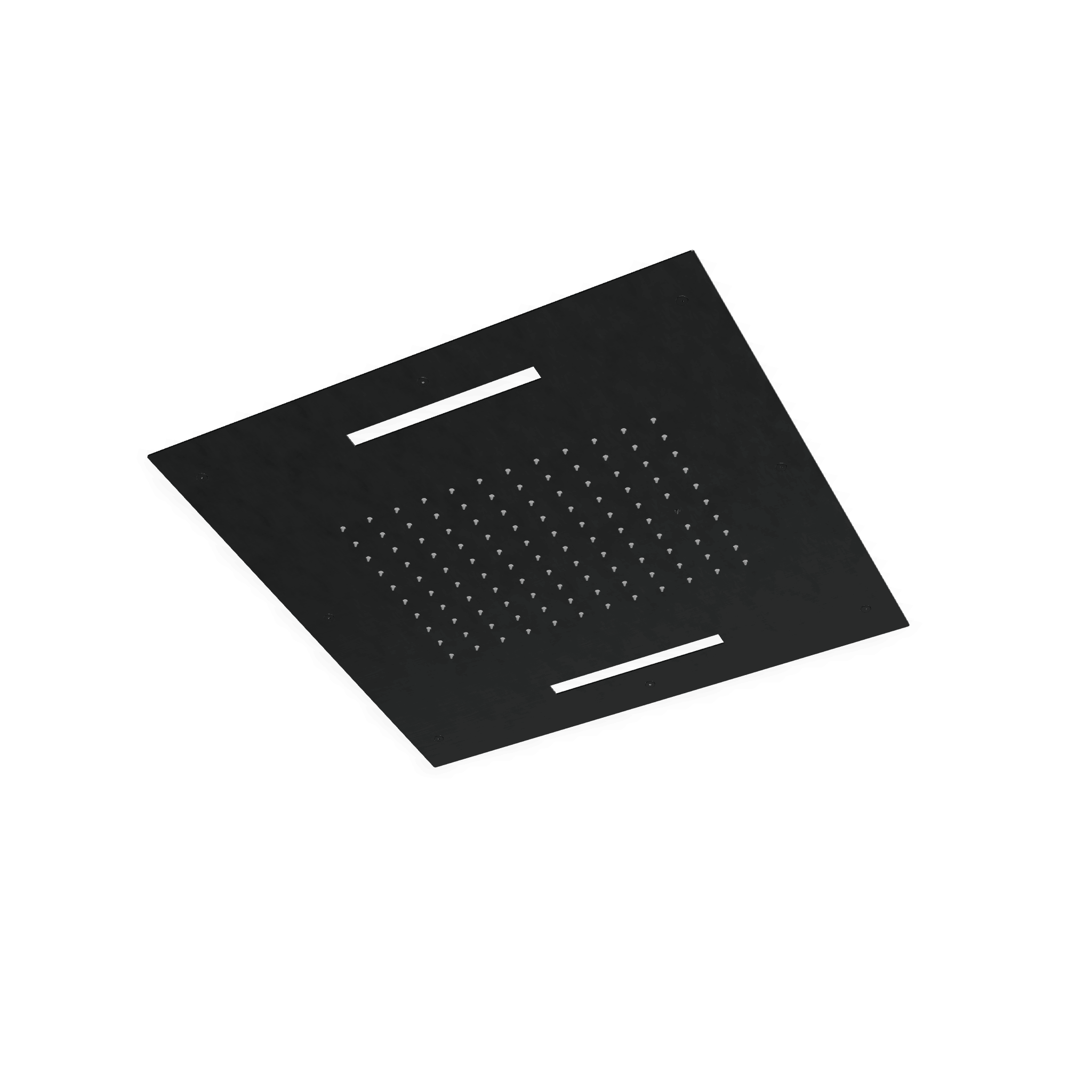 Верхний душ 500х500 мм встраиваемый с режимом 