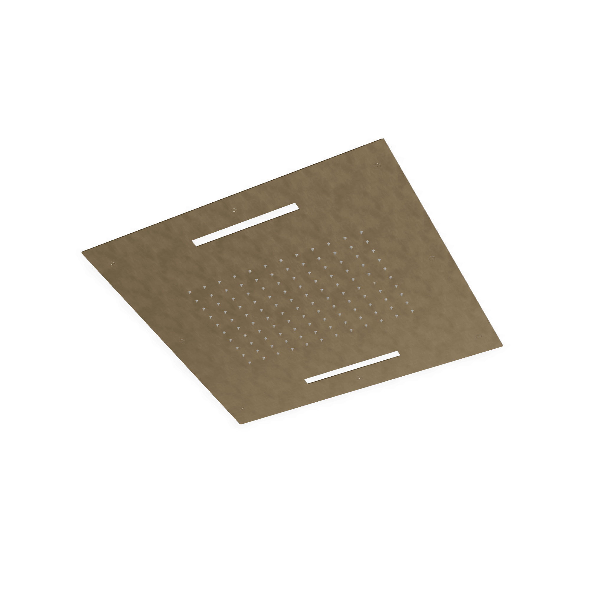 Верхний душ 500х500 мм встраиваемый с режимом 