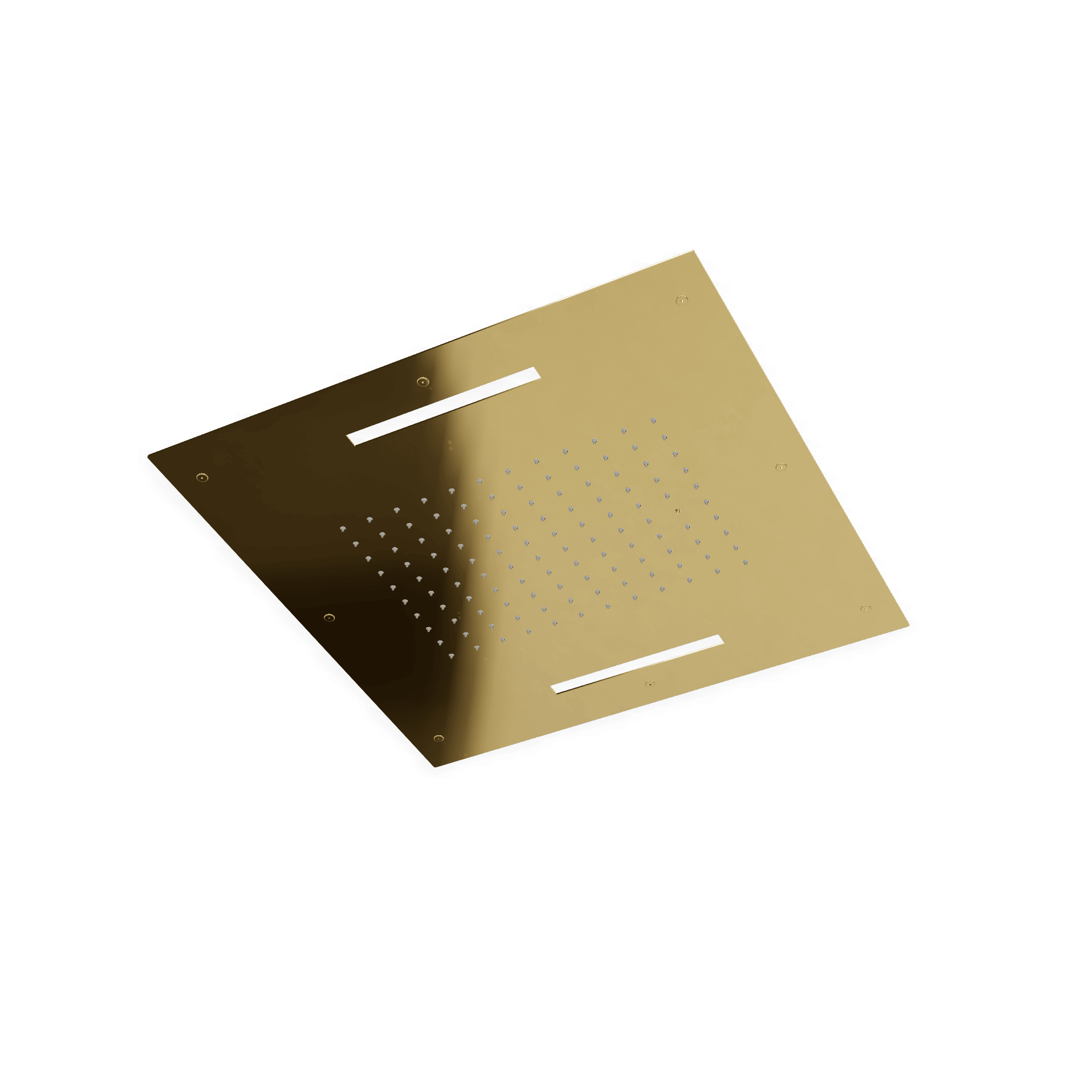 Верхний душ 500х500 мм встраиваемый с режимом 