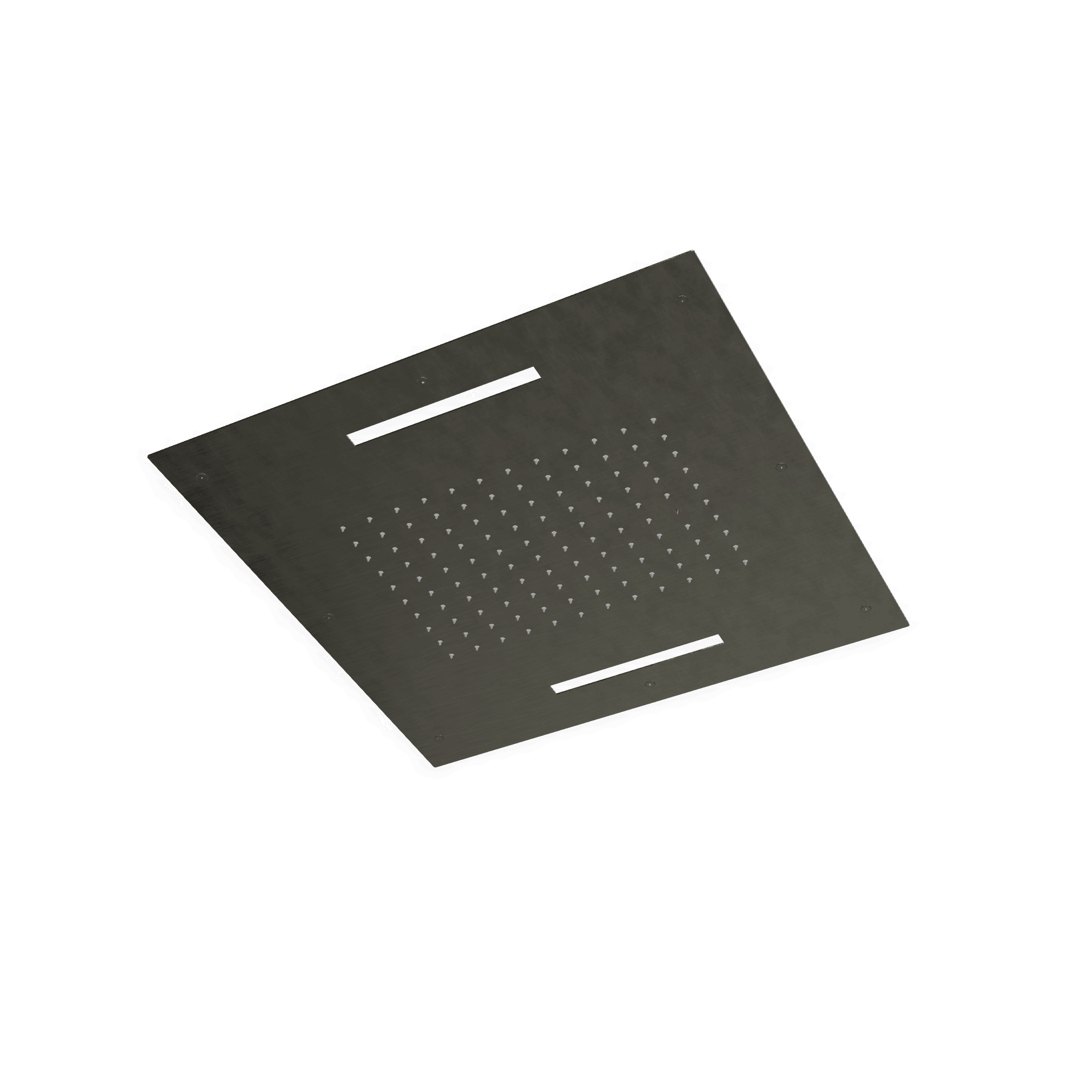 Верхний душ 500х500 мм встраиваемый с режимом 