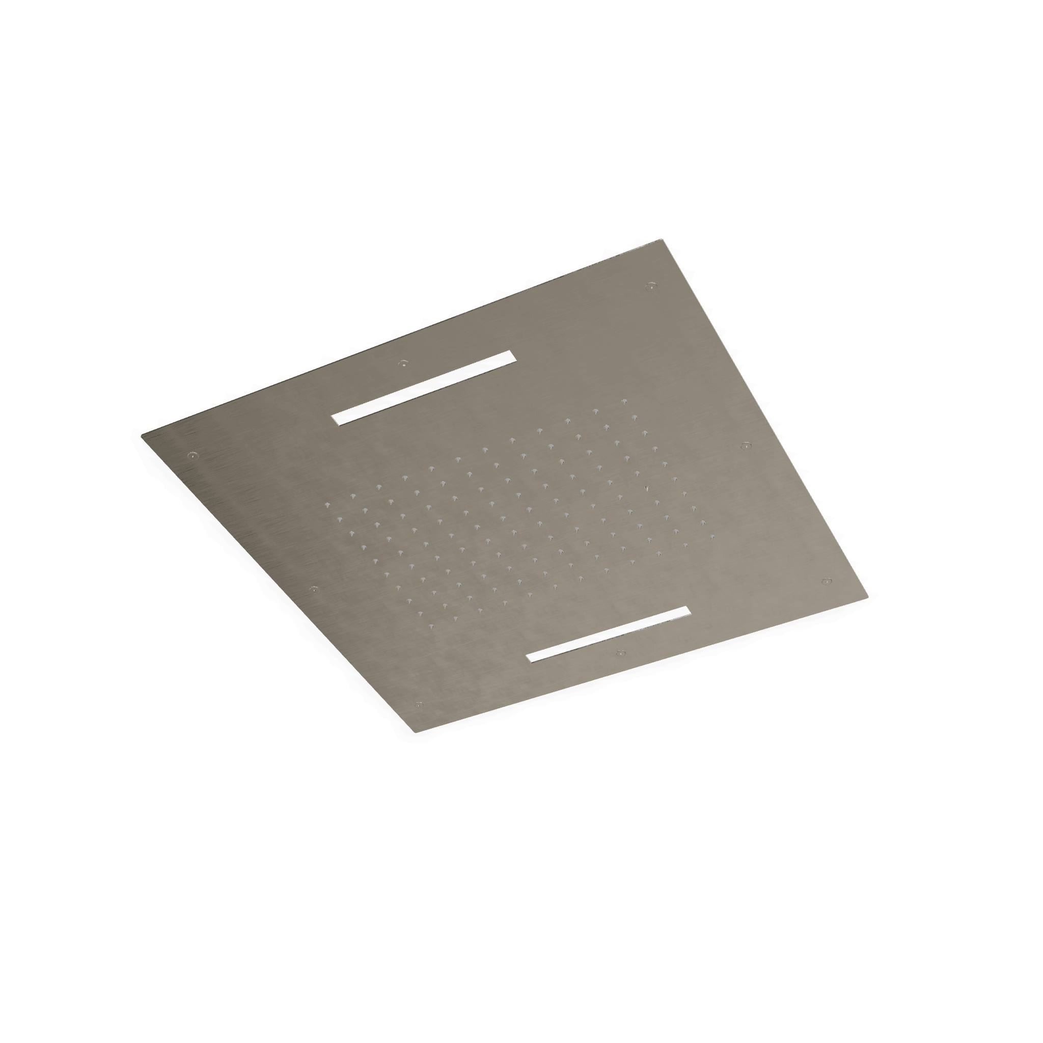 Верхний душ 500х500 мм встраиваемый с режимом 