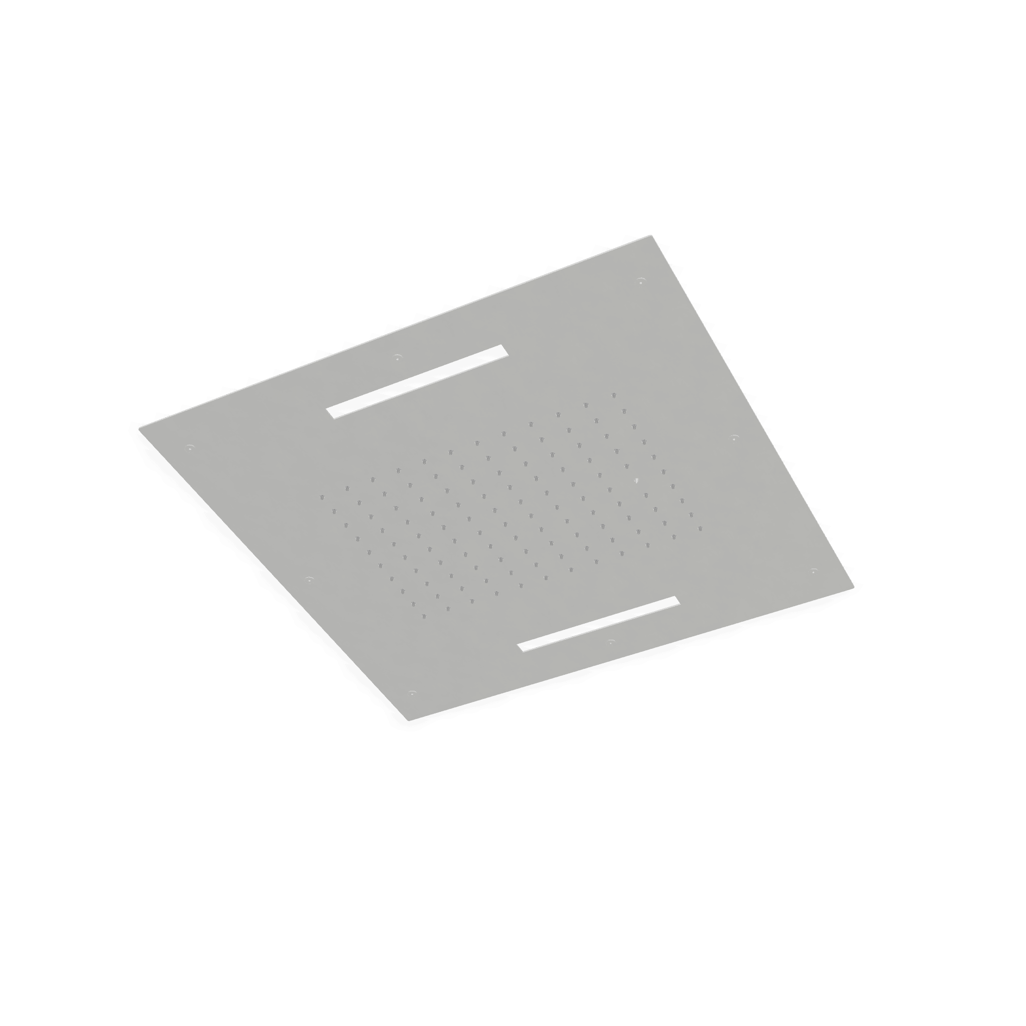 Верхний душ 500х500 мм встраиваемый с режимом 