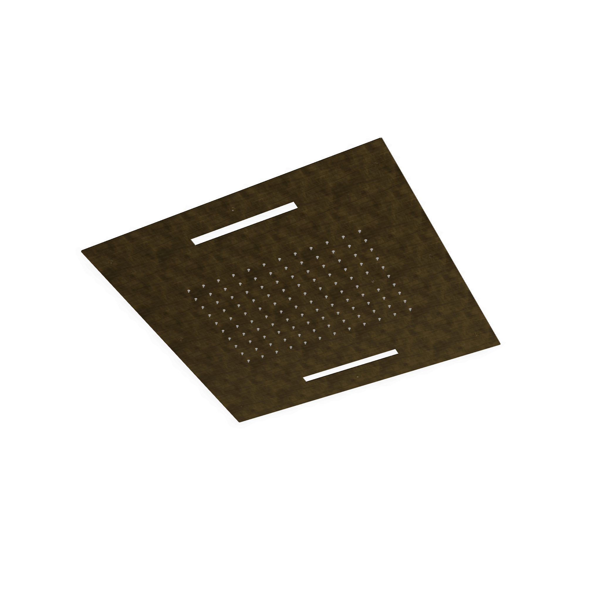 Верхний душ 500х500 мм встраиваемый с режимом 