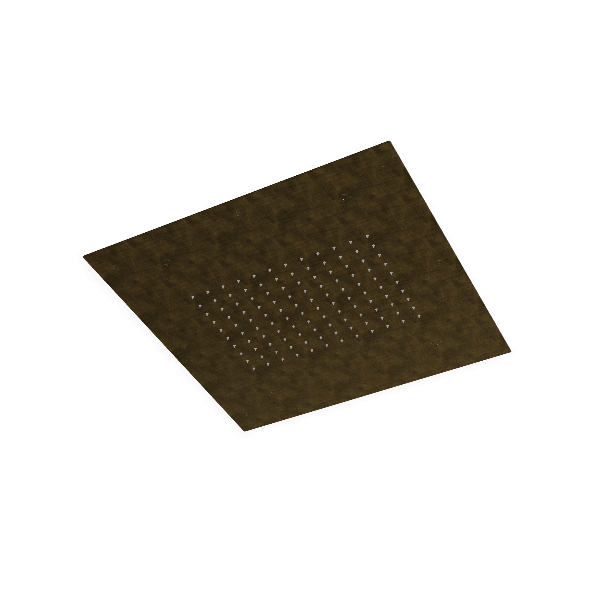 Верхний душ 500х500 мм встраиваемый с режимами 