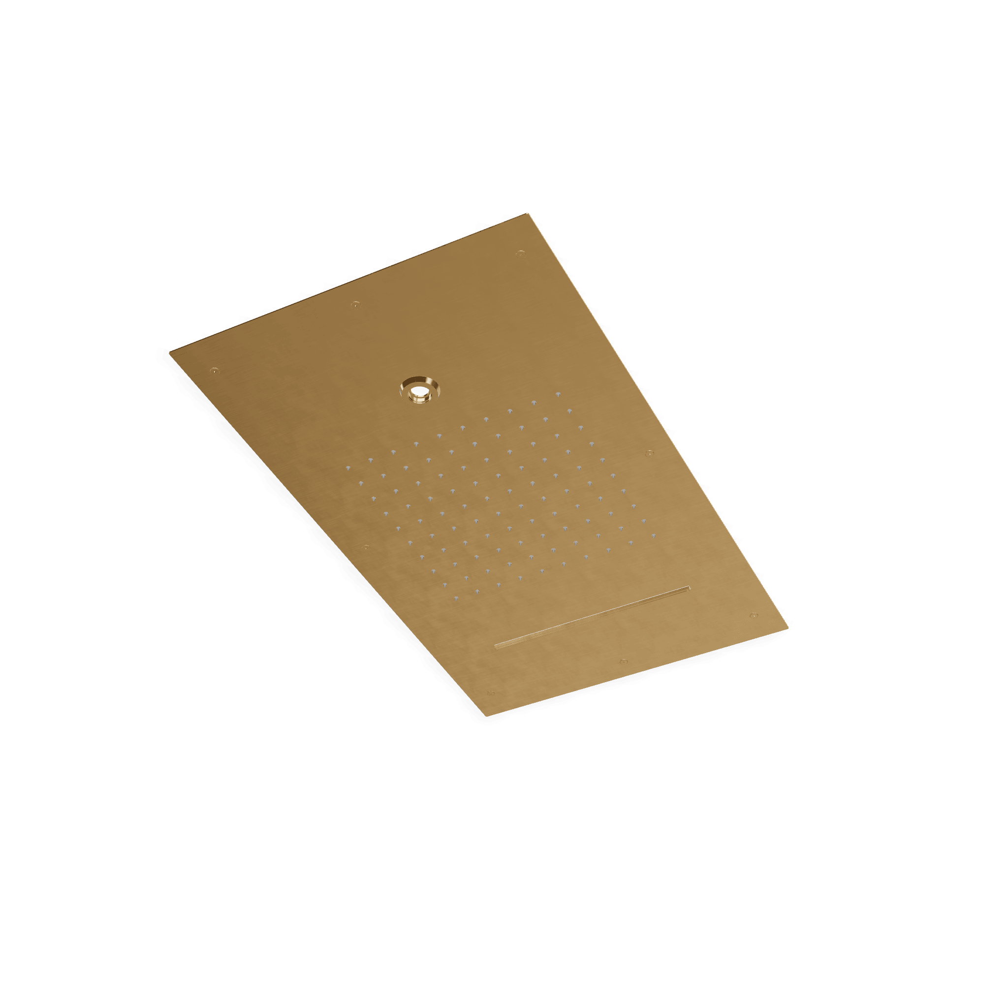 Верхний душ 700х400 мм встраиваемый с режимами 