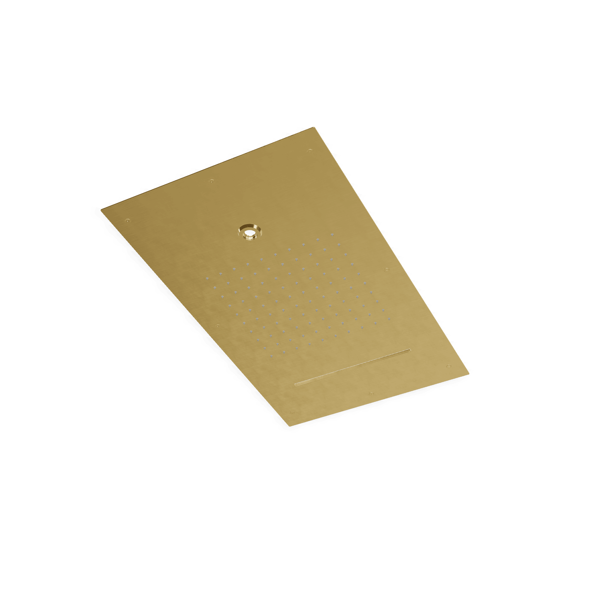 Верхний душ 700х400 мм встраиваемый с режимами 