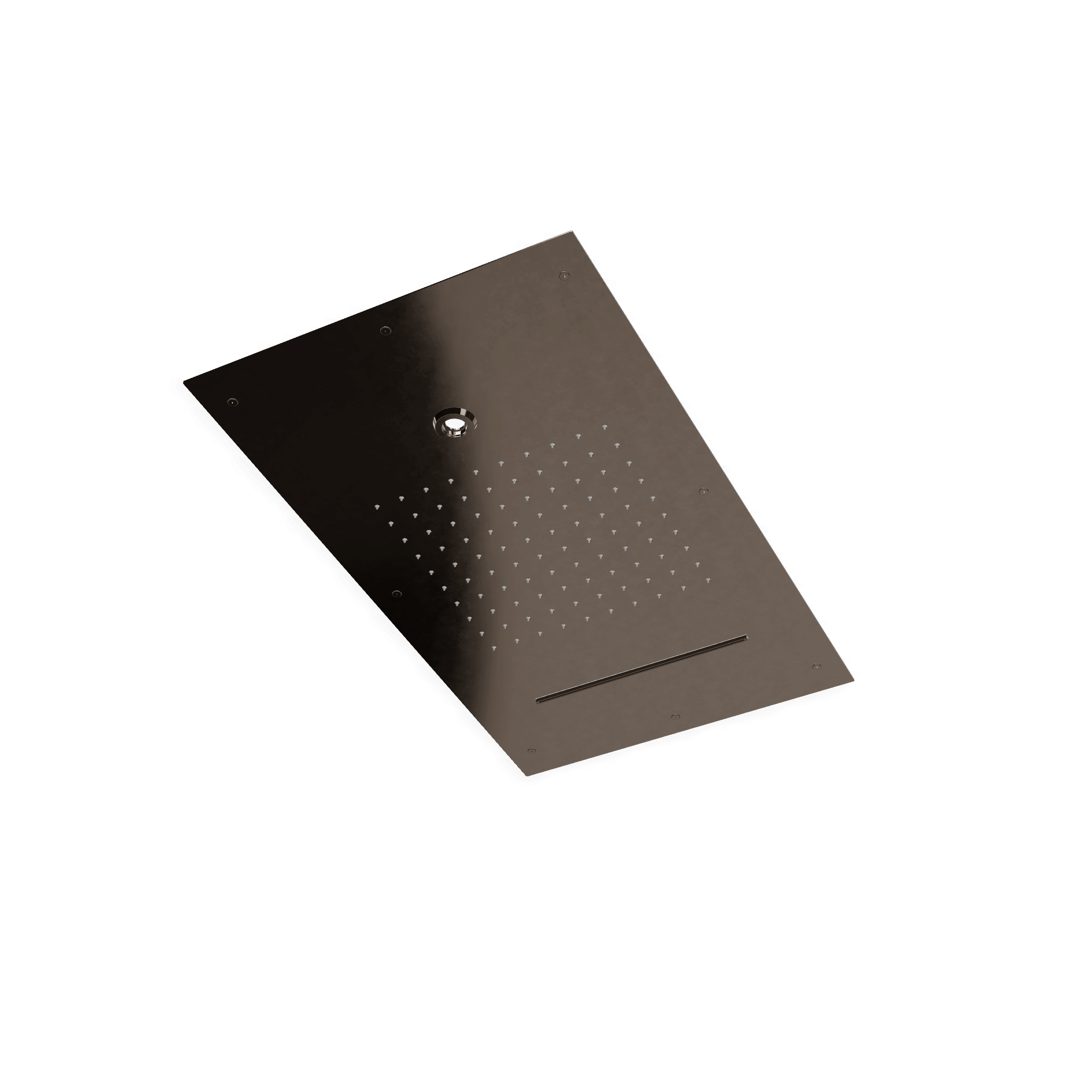 Верхний душ 700х400 мм встраиваемый с режимами 