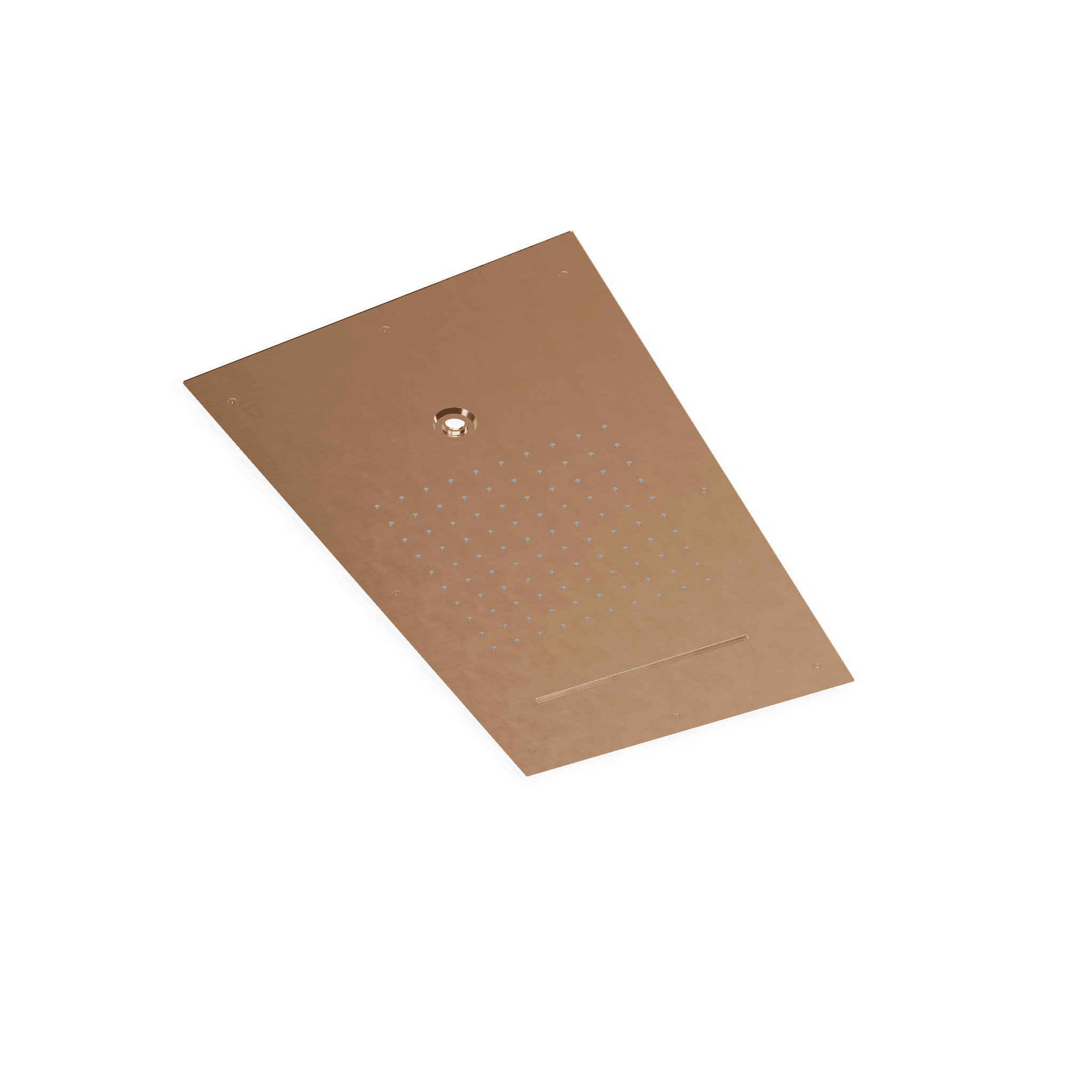 Верхний душ 700х400 мм встраиваемый с режимами 