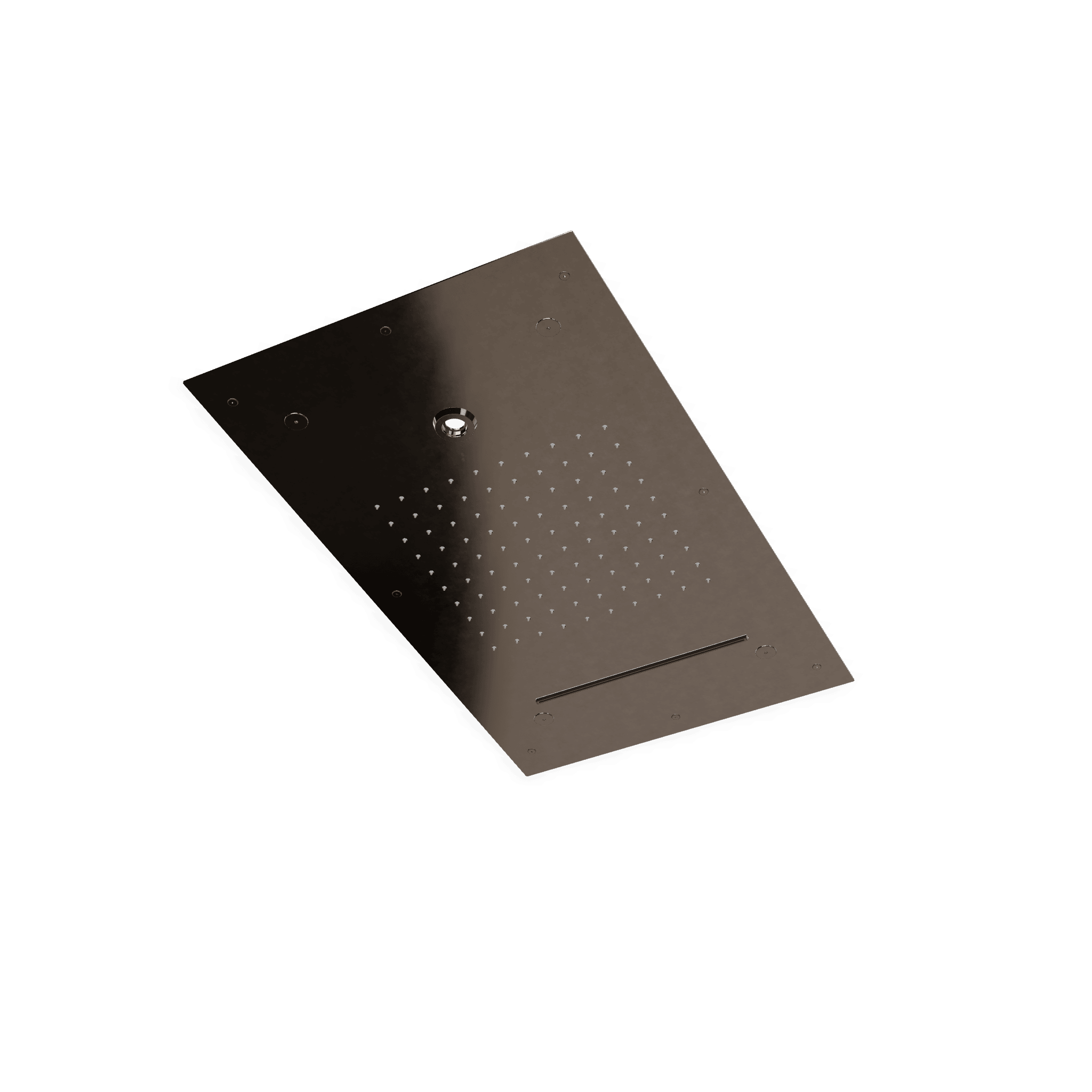 Верхний душ 700х400 мм встраиваемый с режимами 