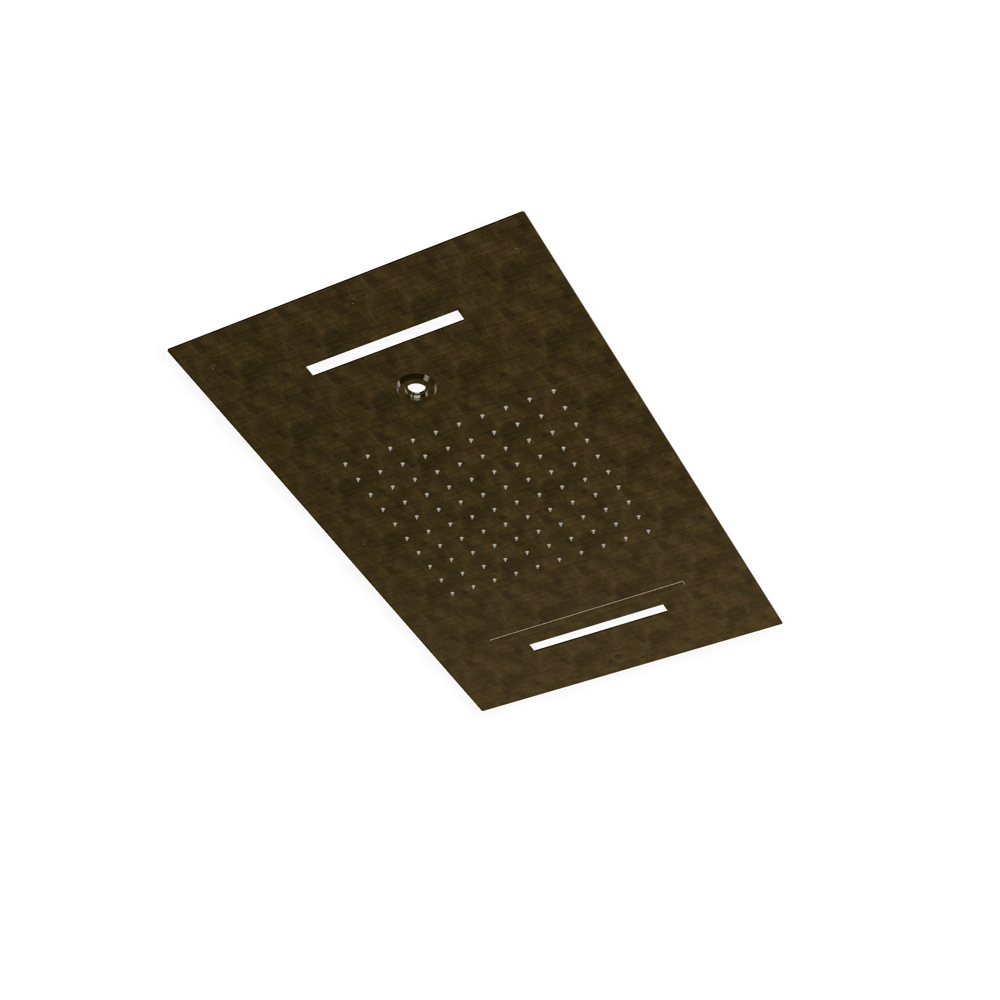 Верхний душ 700х400 мм встраиваемый с режимами 