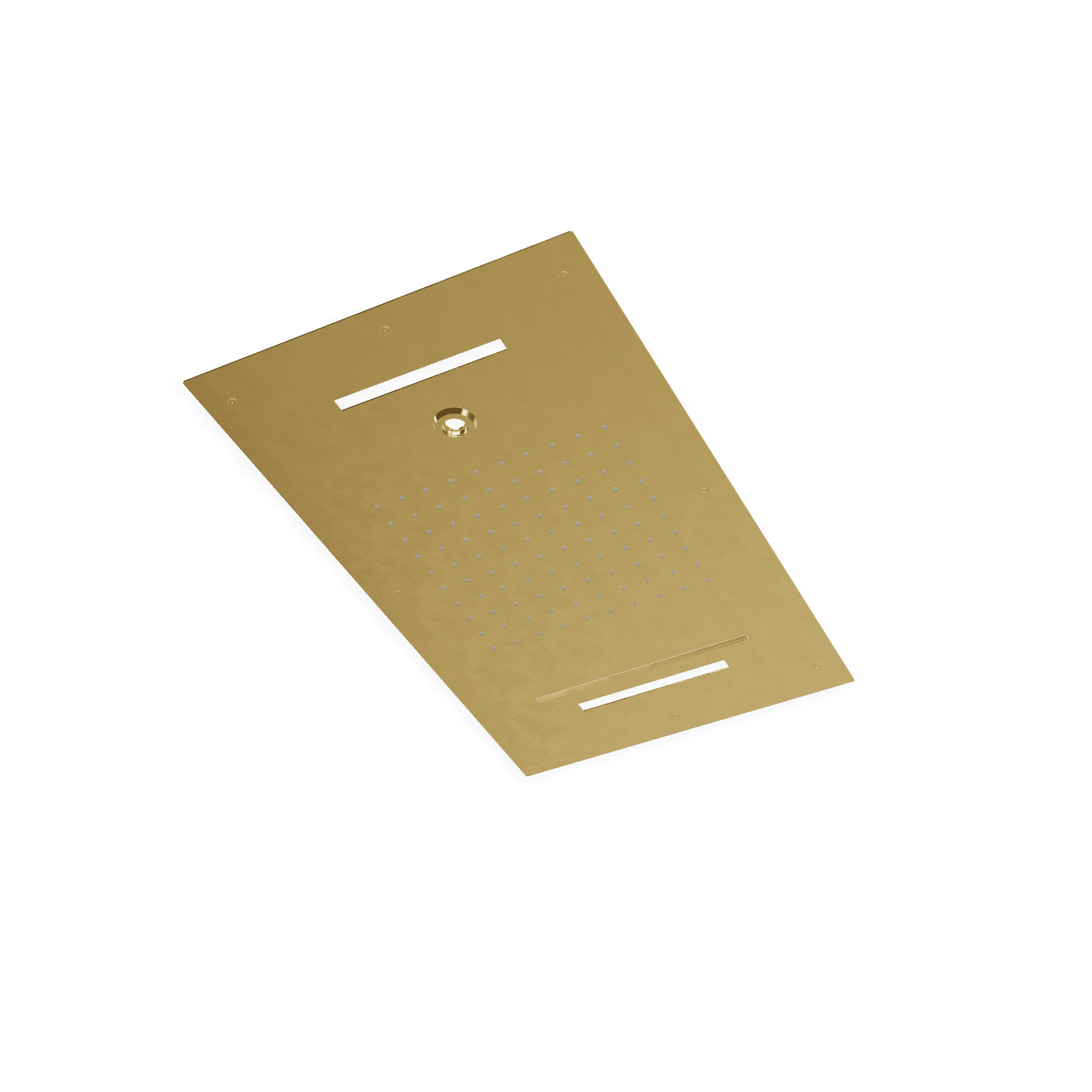 Верхний душ 700х400 мм встраиваемый с режимами 