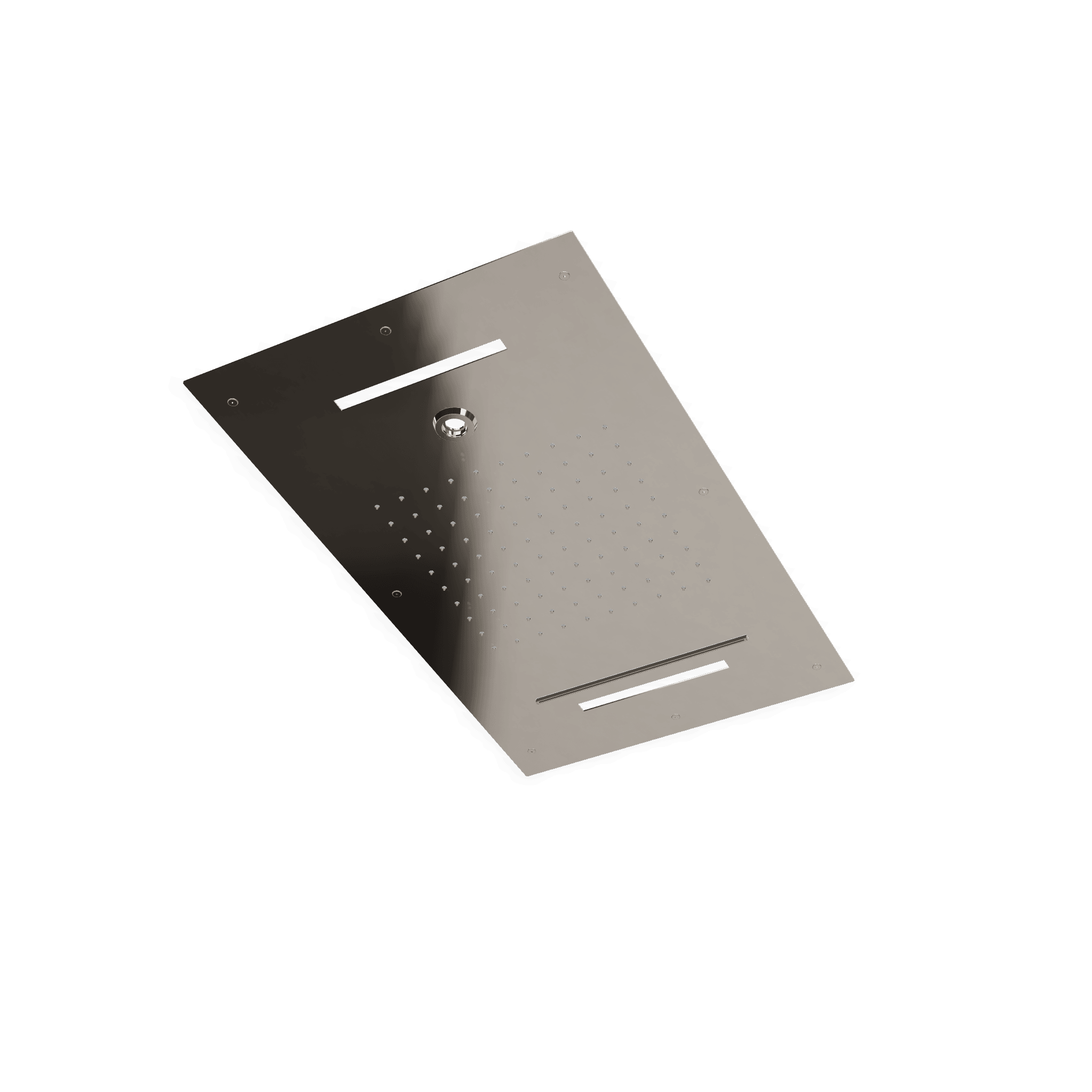 Верхний душ 700х400 мм встраиваемый с режимами 