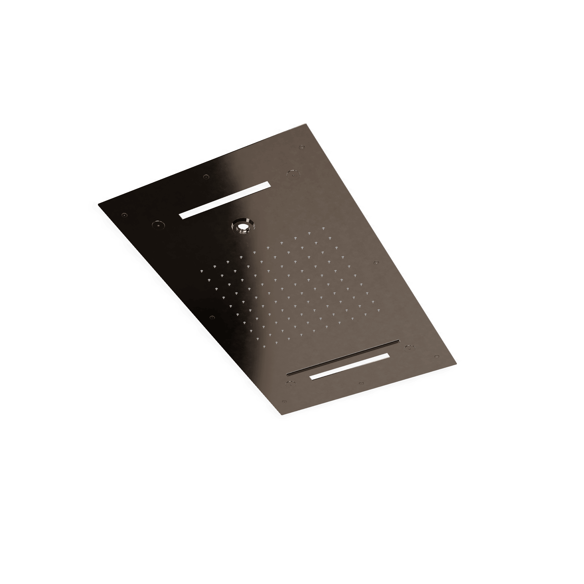 Верхний душ 700х400 мм встраиваемый с режимами 