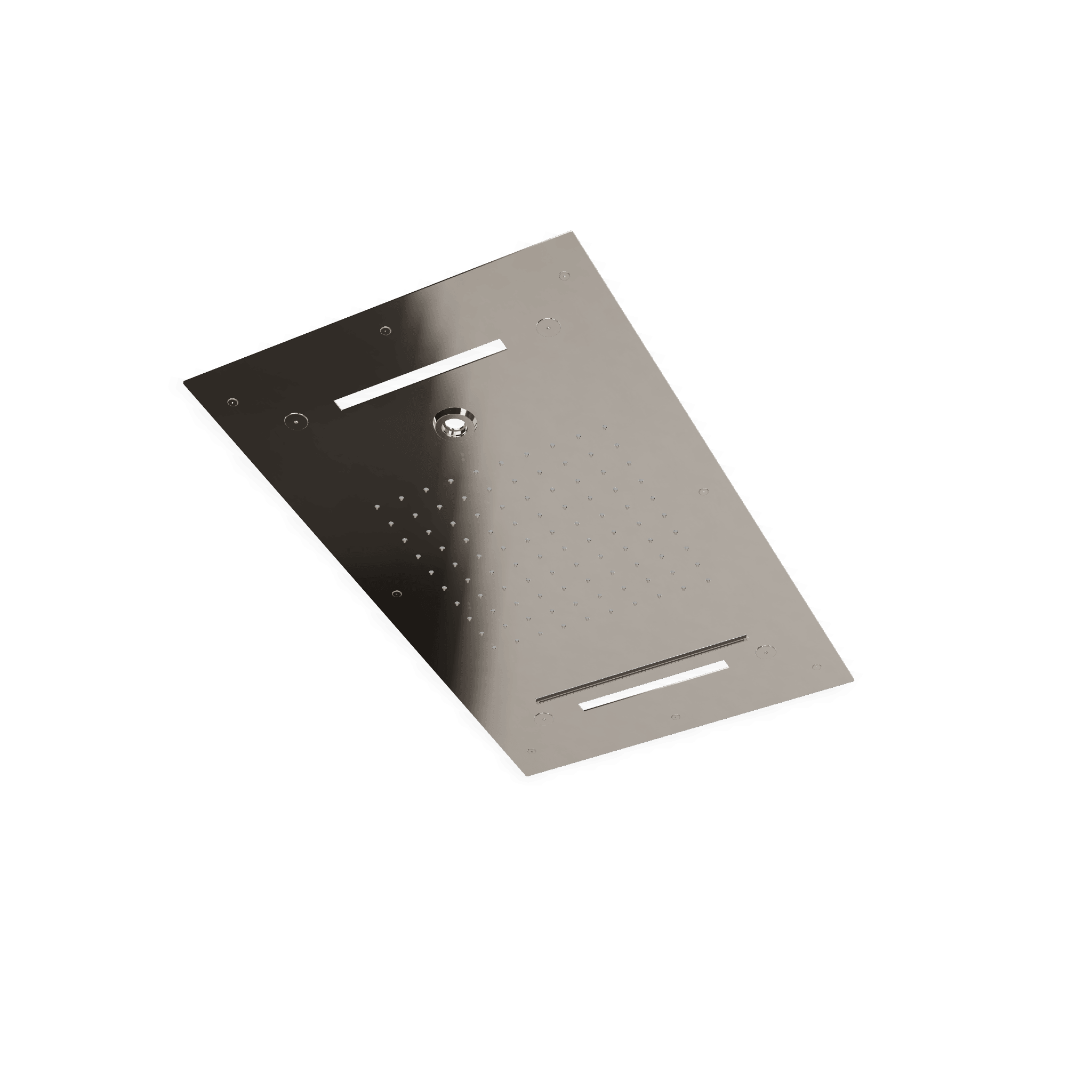 Верхний душ 700х400 мм встраиваемый с режимами 