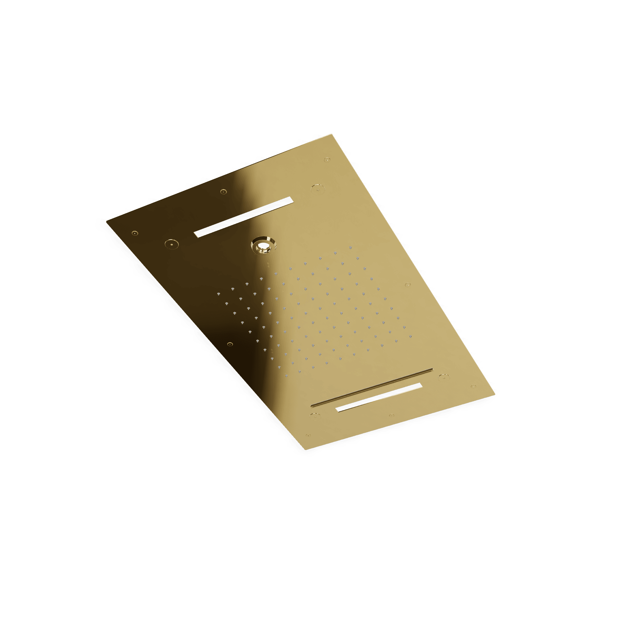 Верхний душ 700х400 мм встраиваемый с режимами 