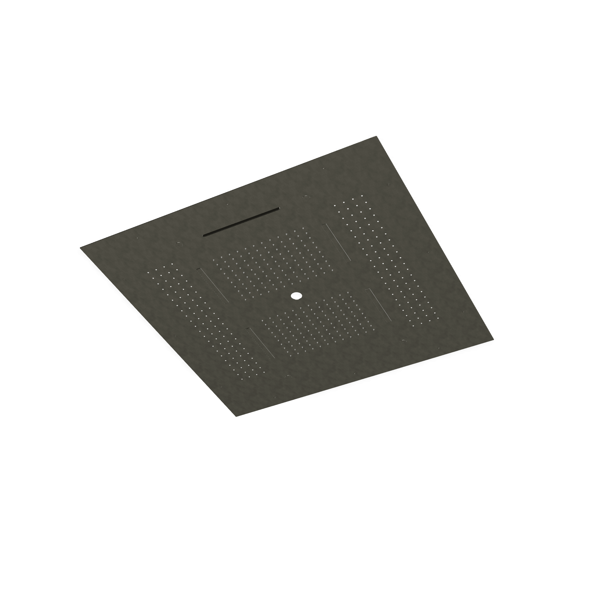 Верхний душ 950х950 мм встраиваемый с режимами 