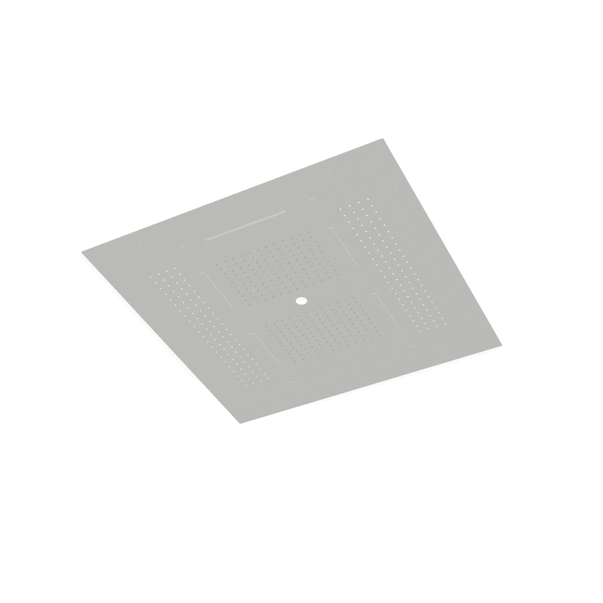 Верхний душ 950х950 мм встраиваемый с режимами 