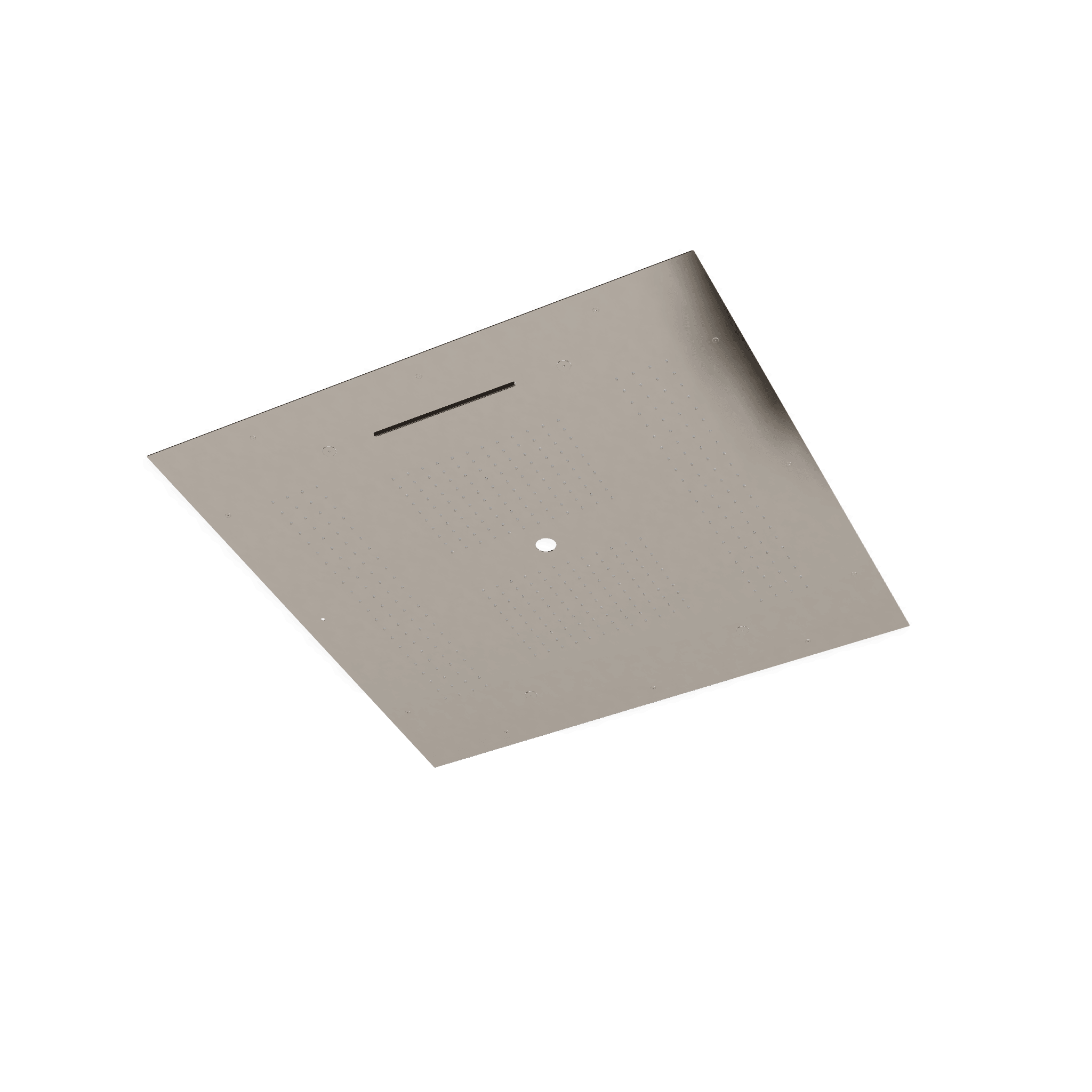 Верхний душ 950х950 мм встраиваемый с режимами 