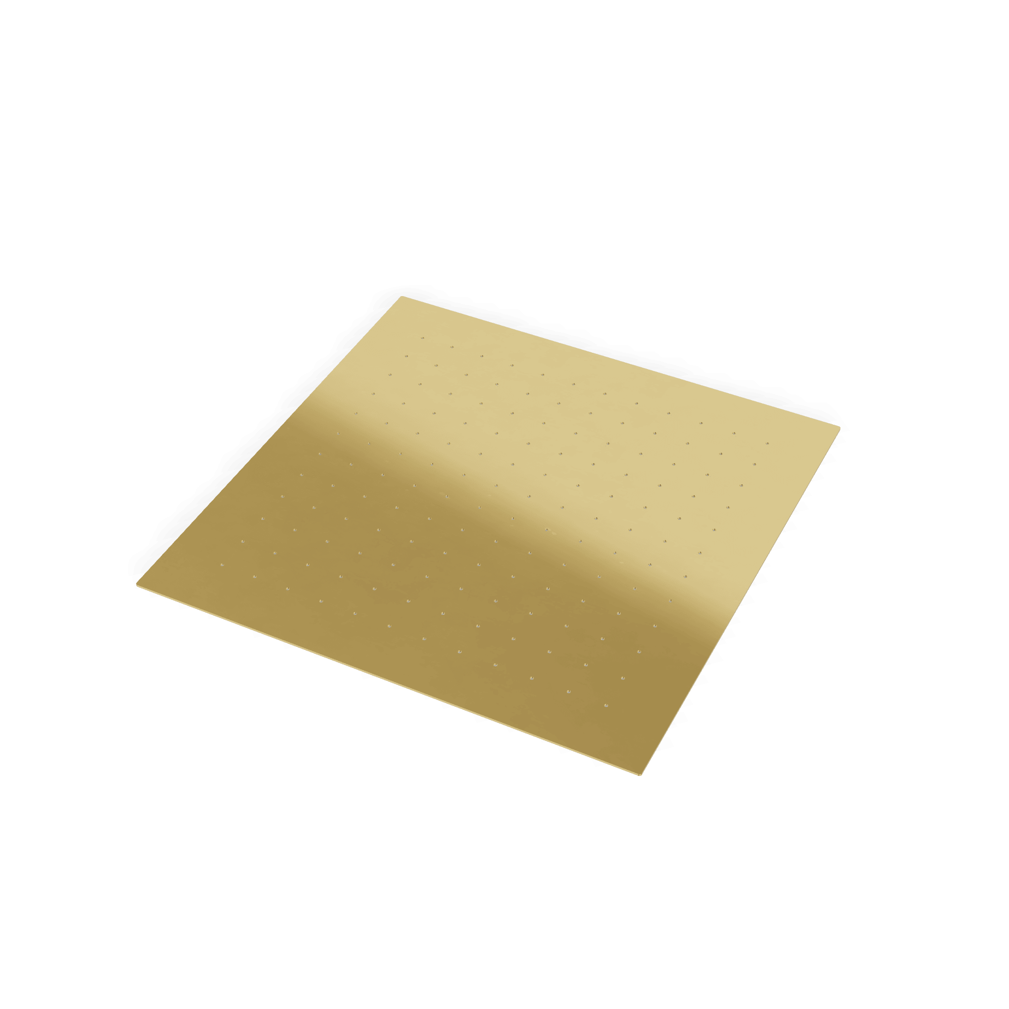 Верхний душ 440x440 мм встраиваемый