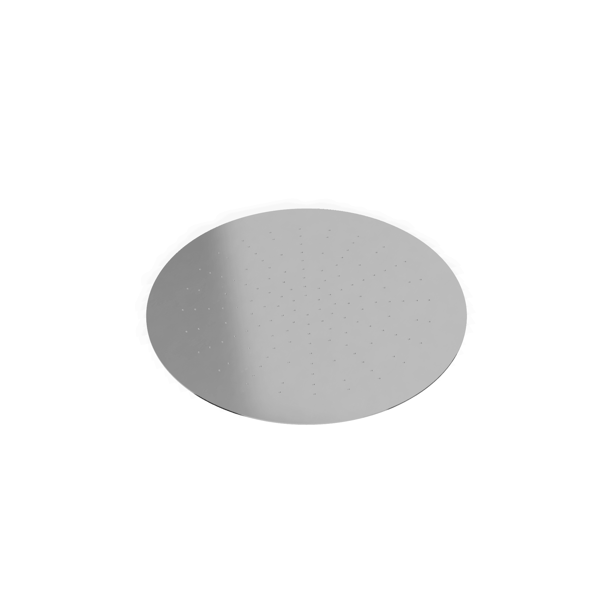 Верхний душ диаметр 440 мм встраиваемый