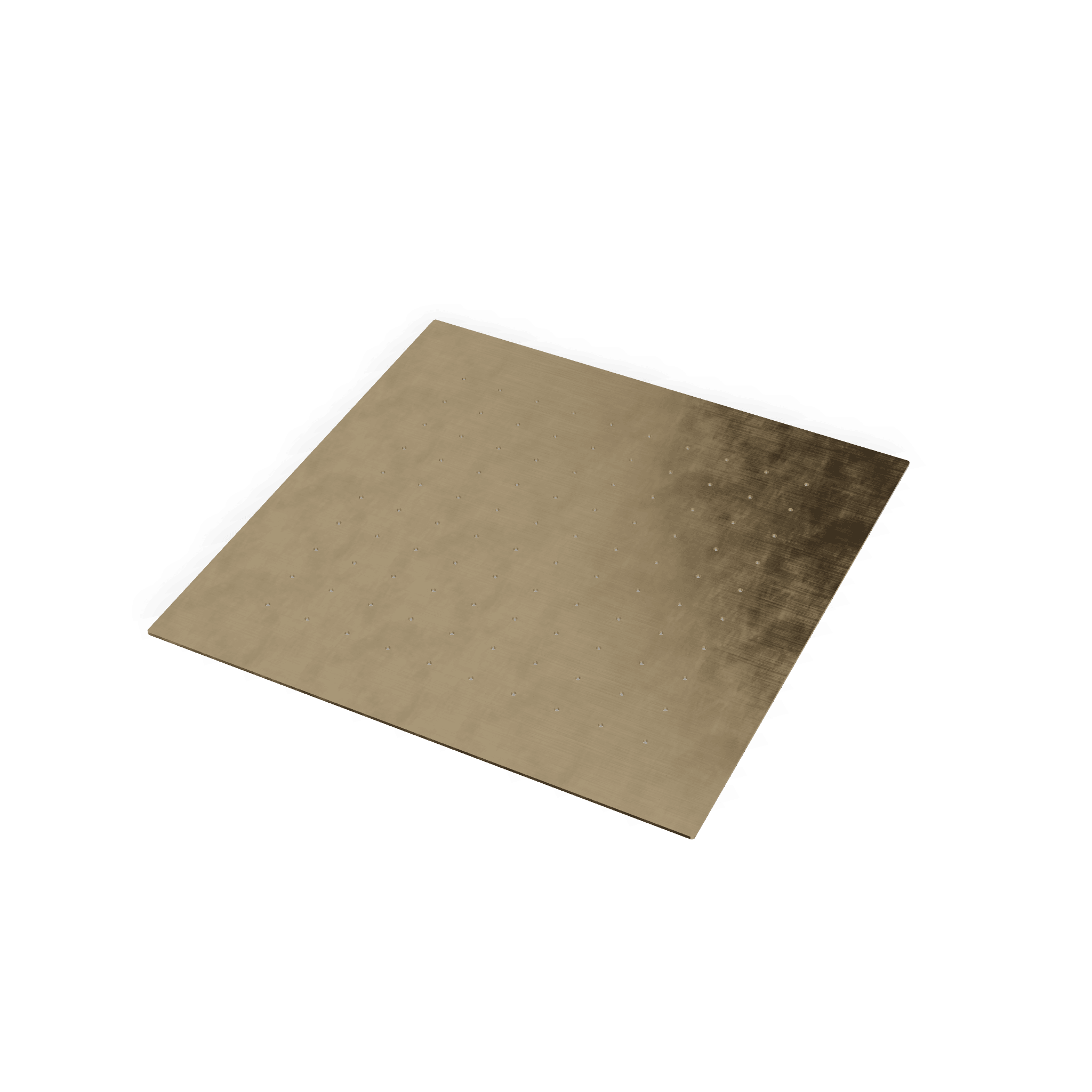 Верхний душ 340х340 мм встраиваемый