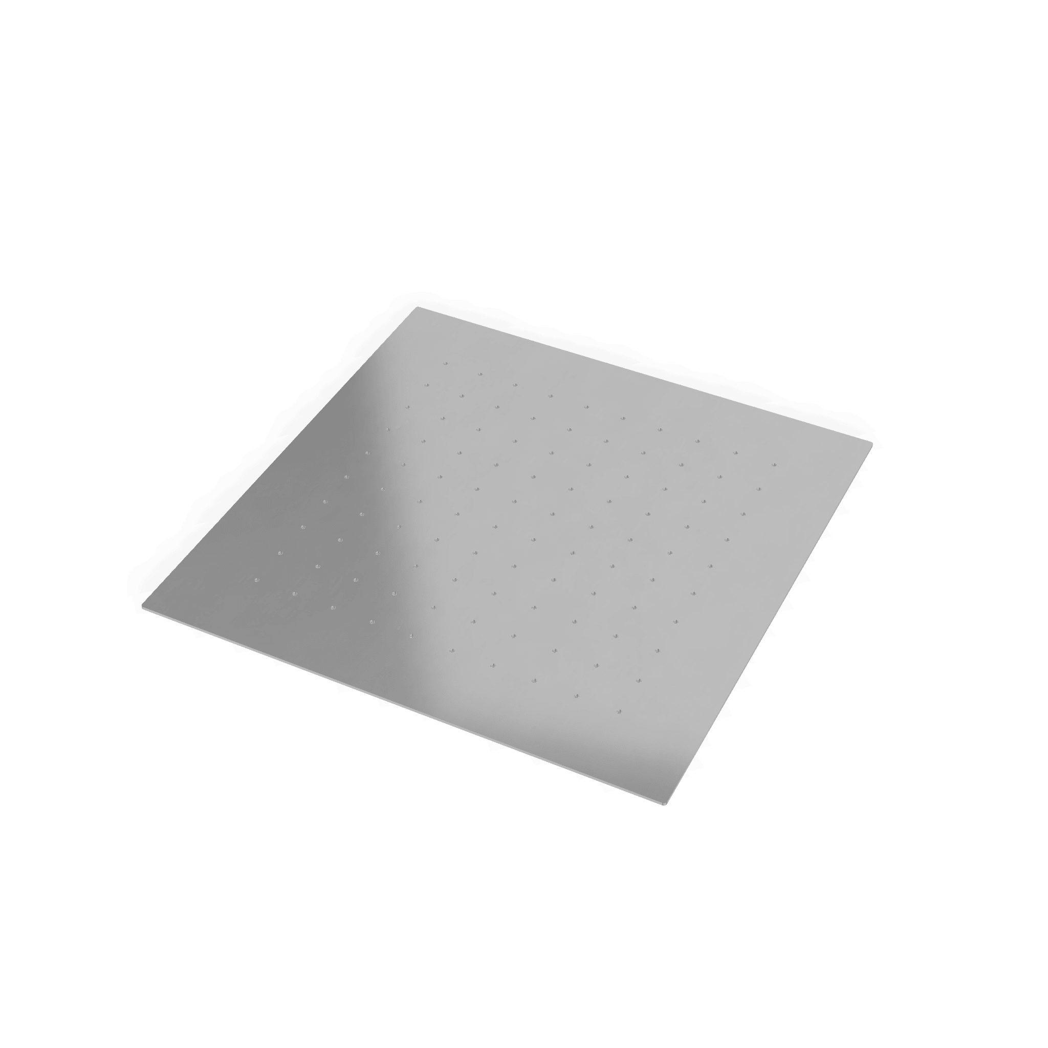 Верхний душ 340х340 мм встраиваемый