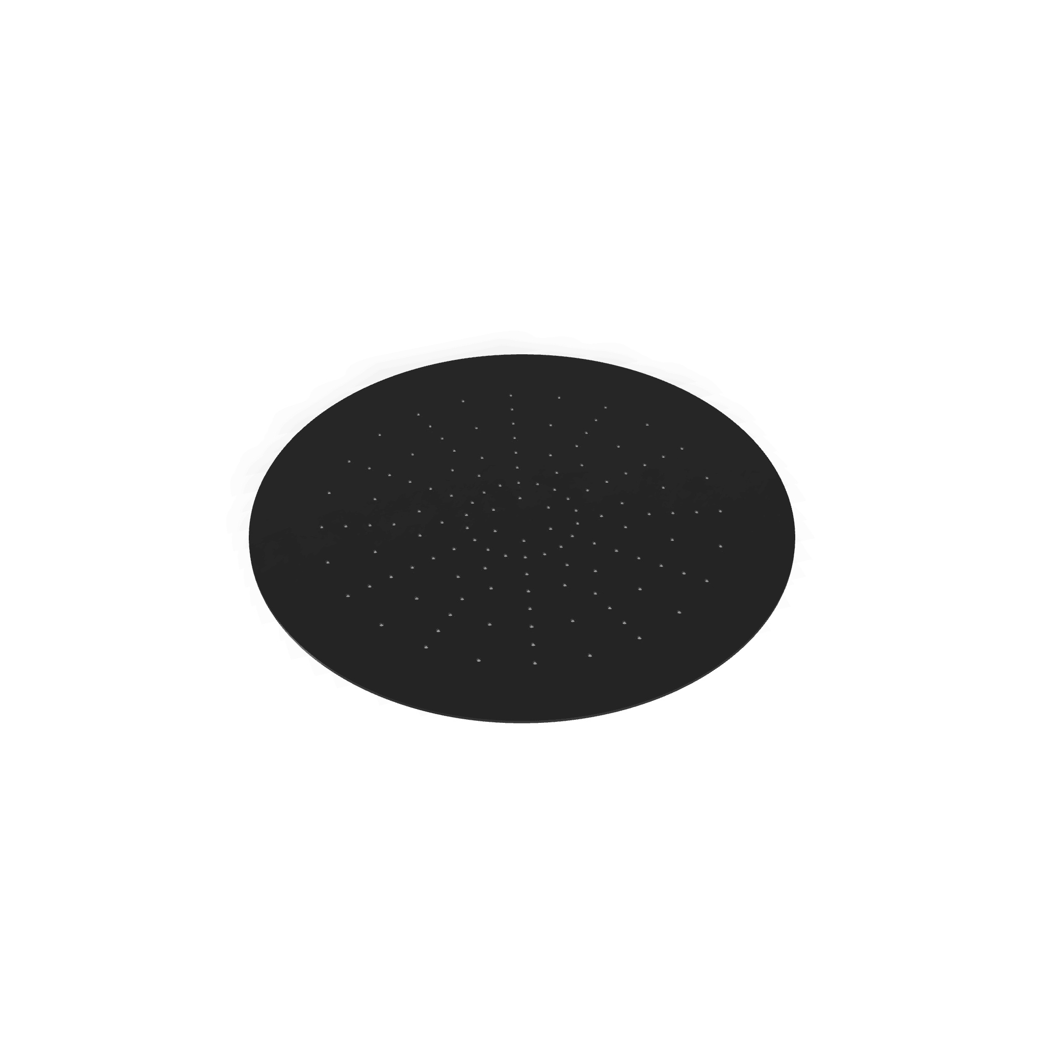 Верхний душ диаметр 340 мм встраиваемый