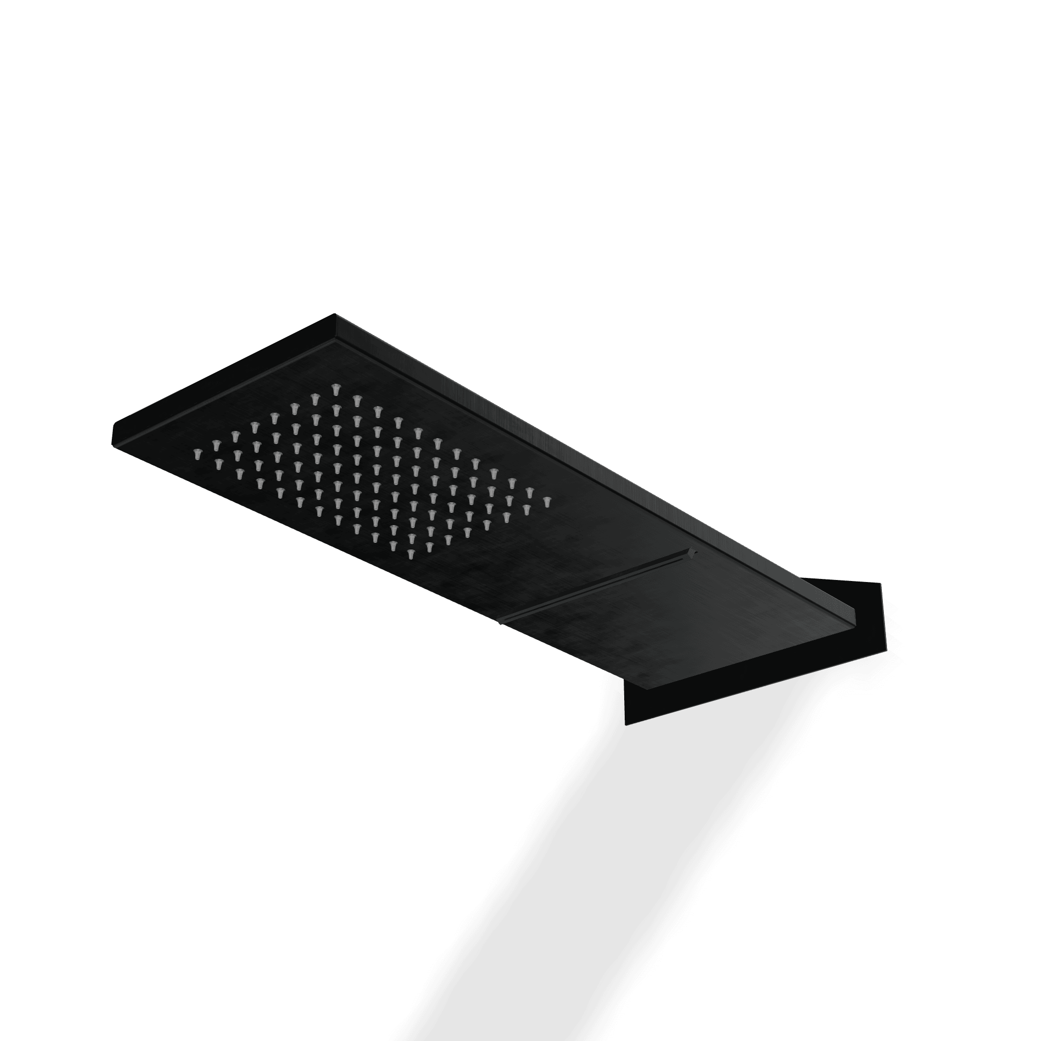 Верхний душ 170х470 мм с каскадом