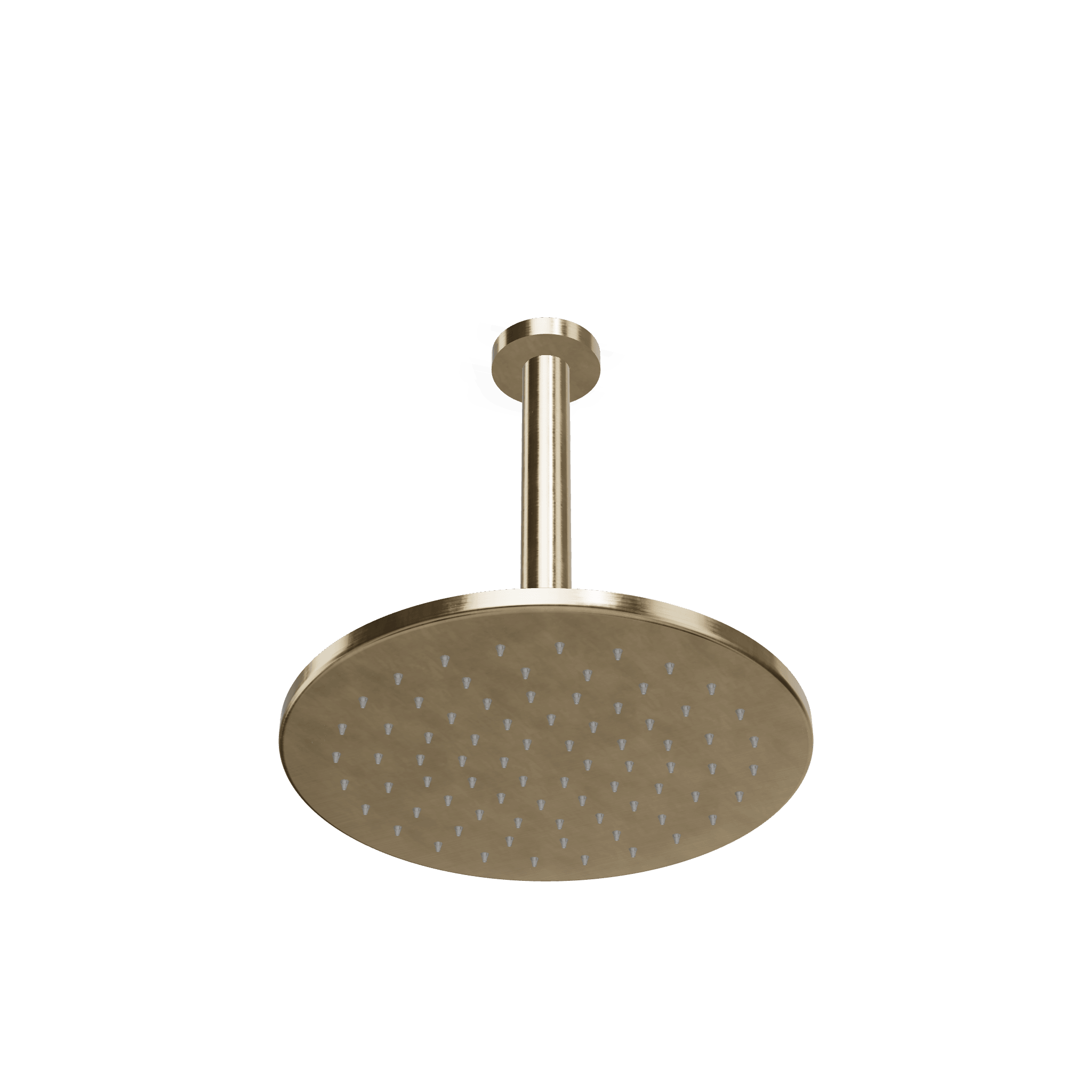 Верхний душ диаметр 255 мм высота 250 мм с кронштейном из потолка