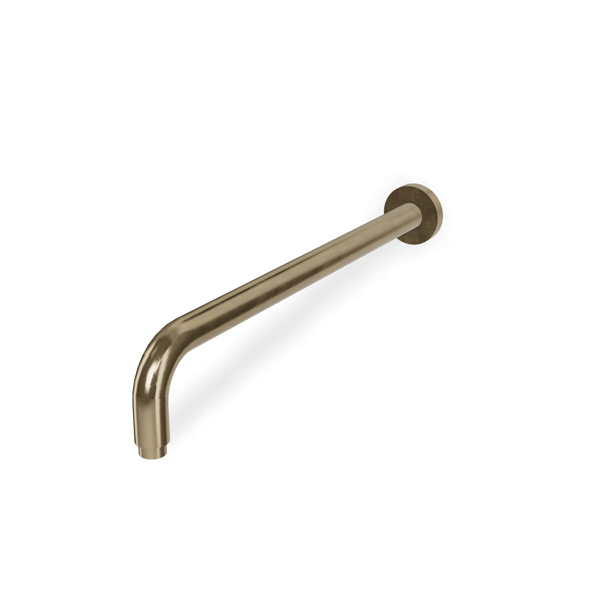 Душевой кронштейн 400 мм из стены