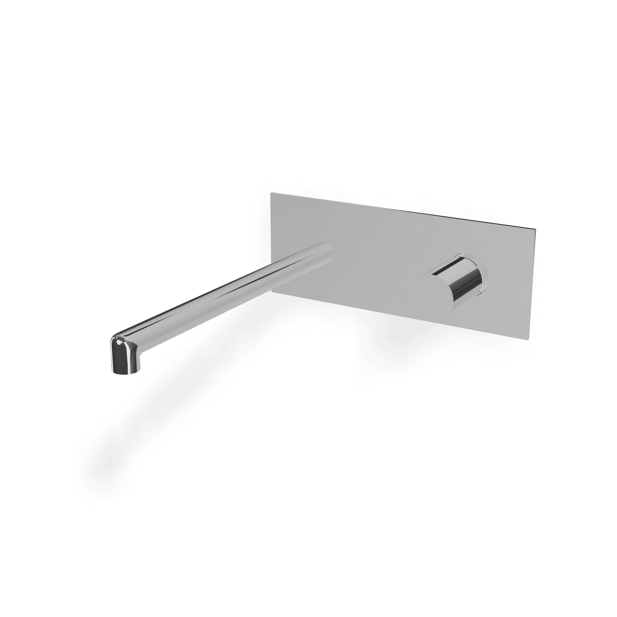 Внешняя часть смесителя для раковины из стены 222 мм T30