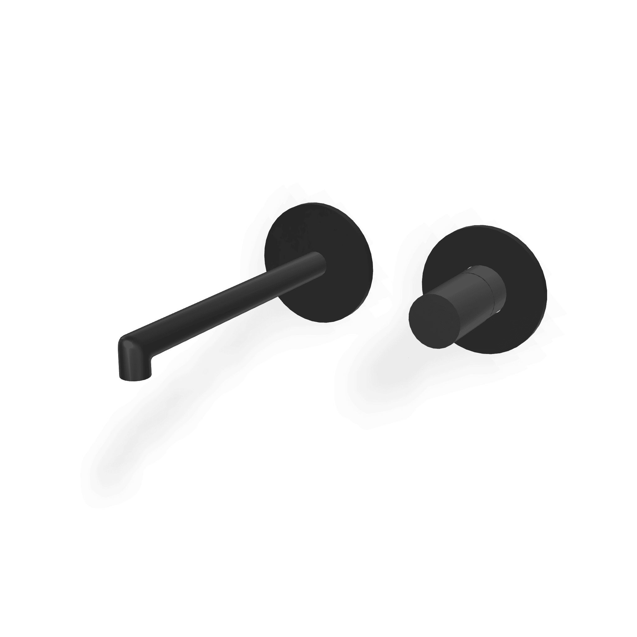 Внешняя часть смесителя для раковины из стены 180 мм T30