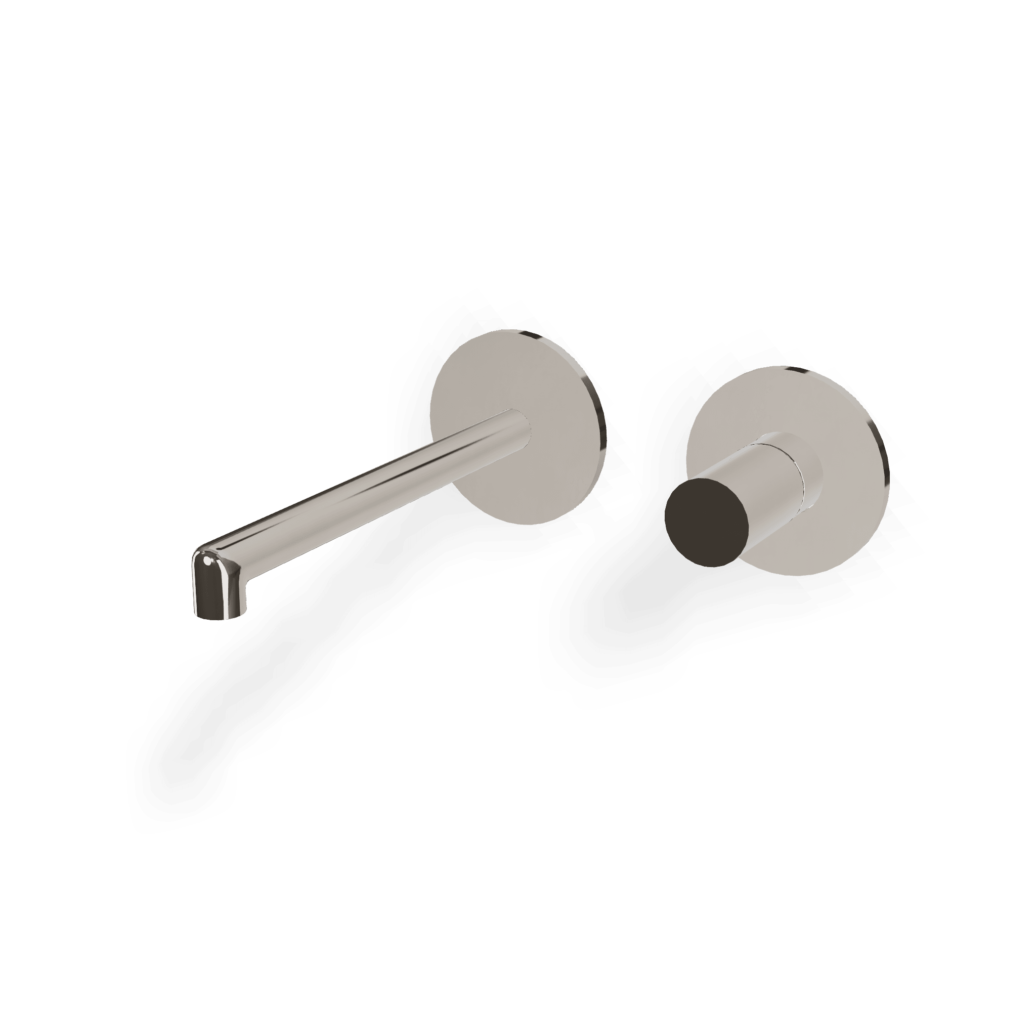 Внешняя часть смесителя для раковины из стены 180 мм T30