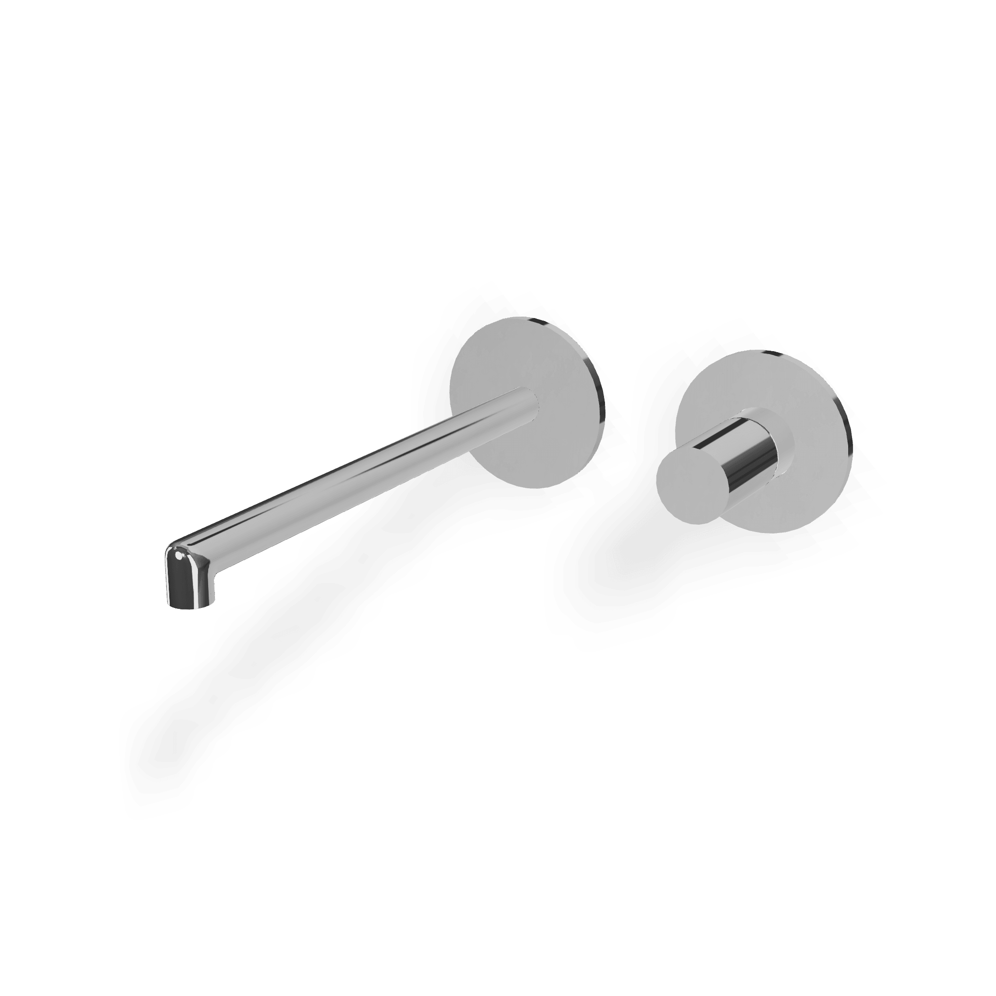 Внешняя часть смесителя для раковины из стены 225 мм T30