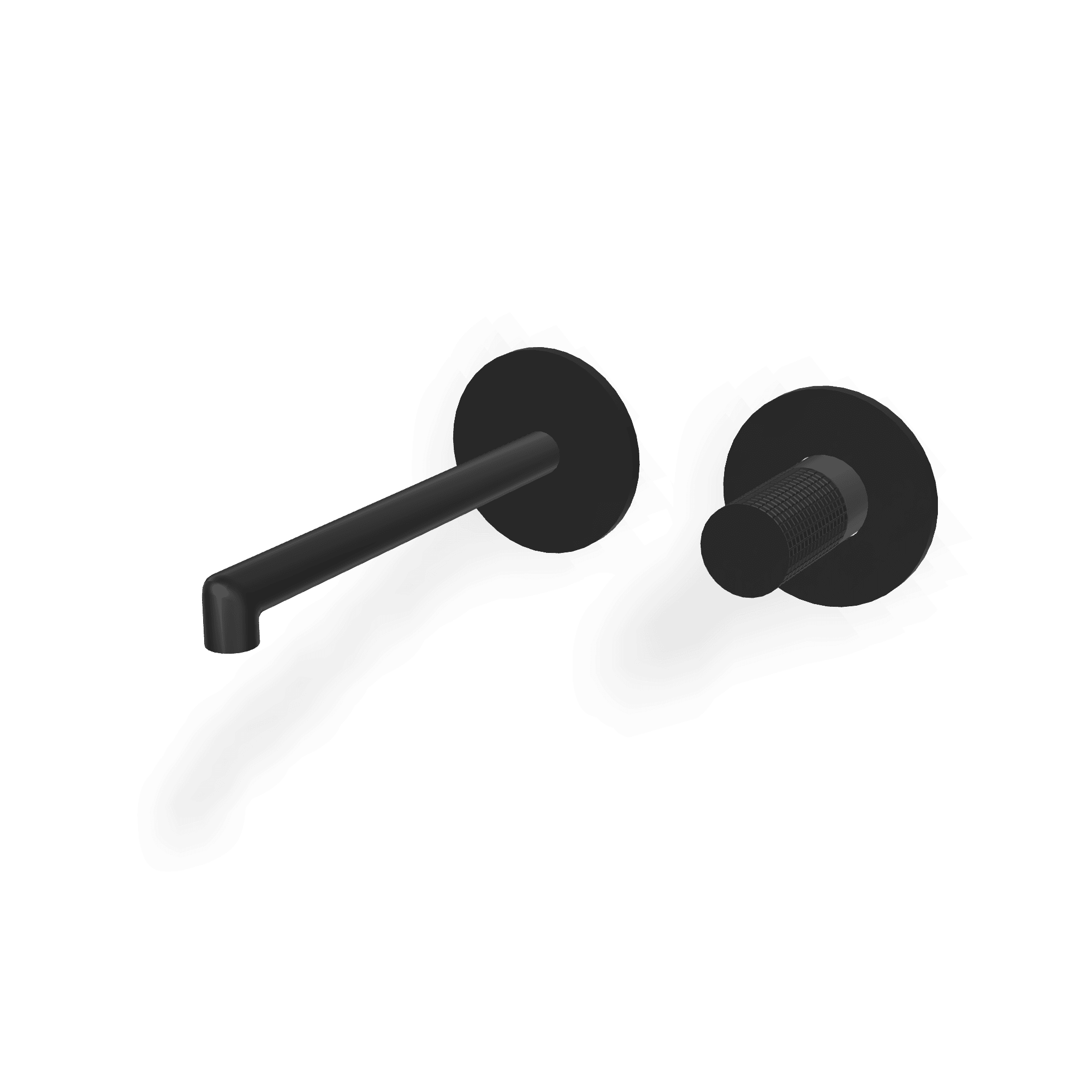 Внешняя часть смесителя для раковины из стены 180 мм T30