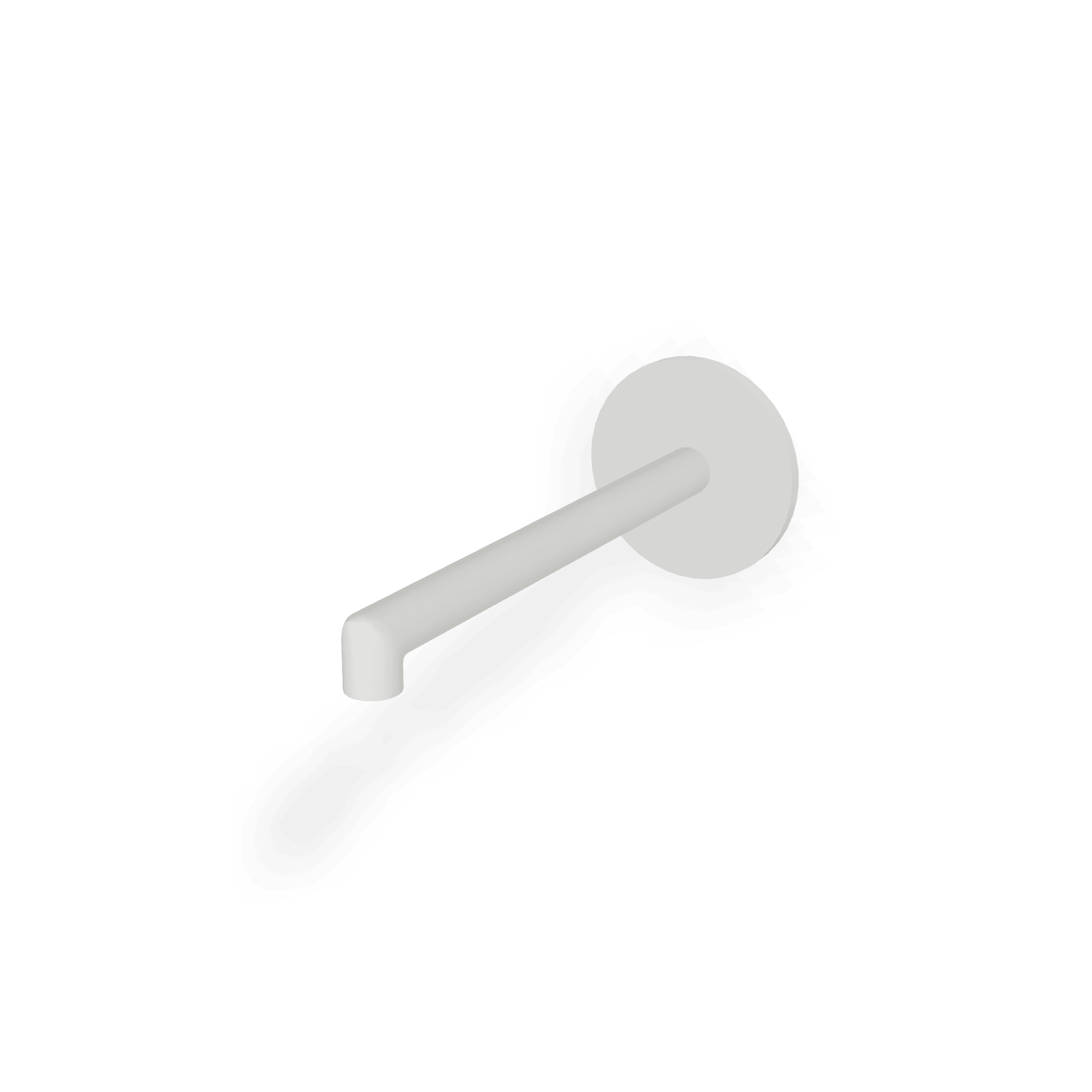 Излив для раковины настенный 180 мм T30