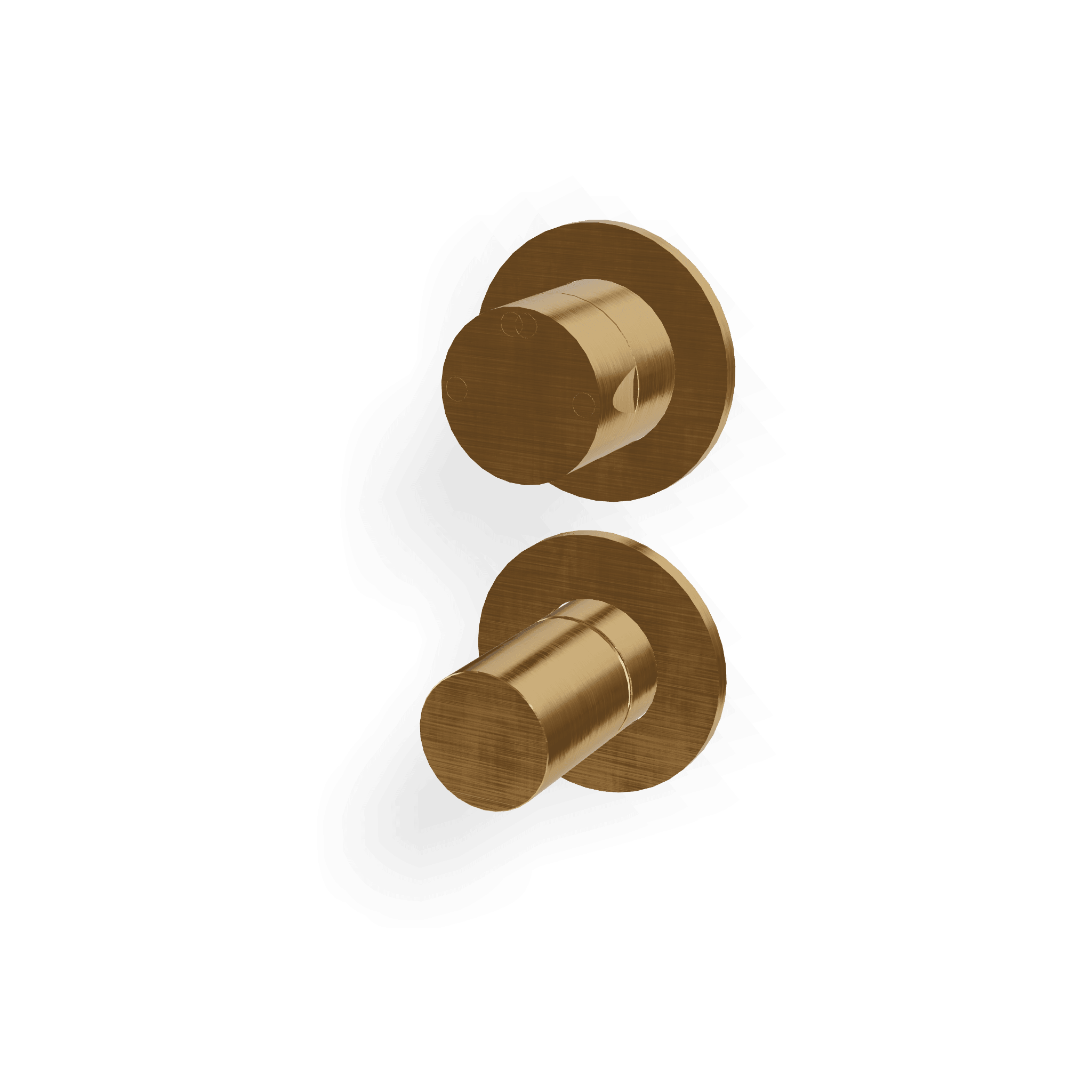 Внешняя часть смесителя для душа на 2 потребителя T30