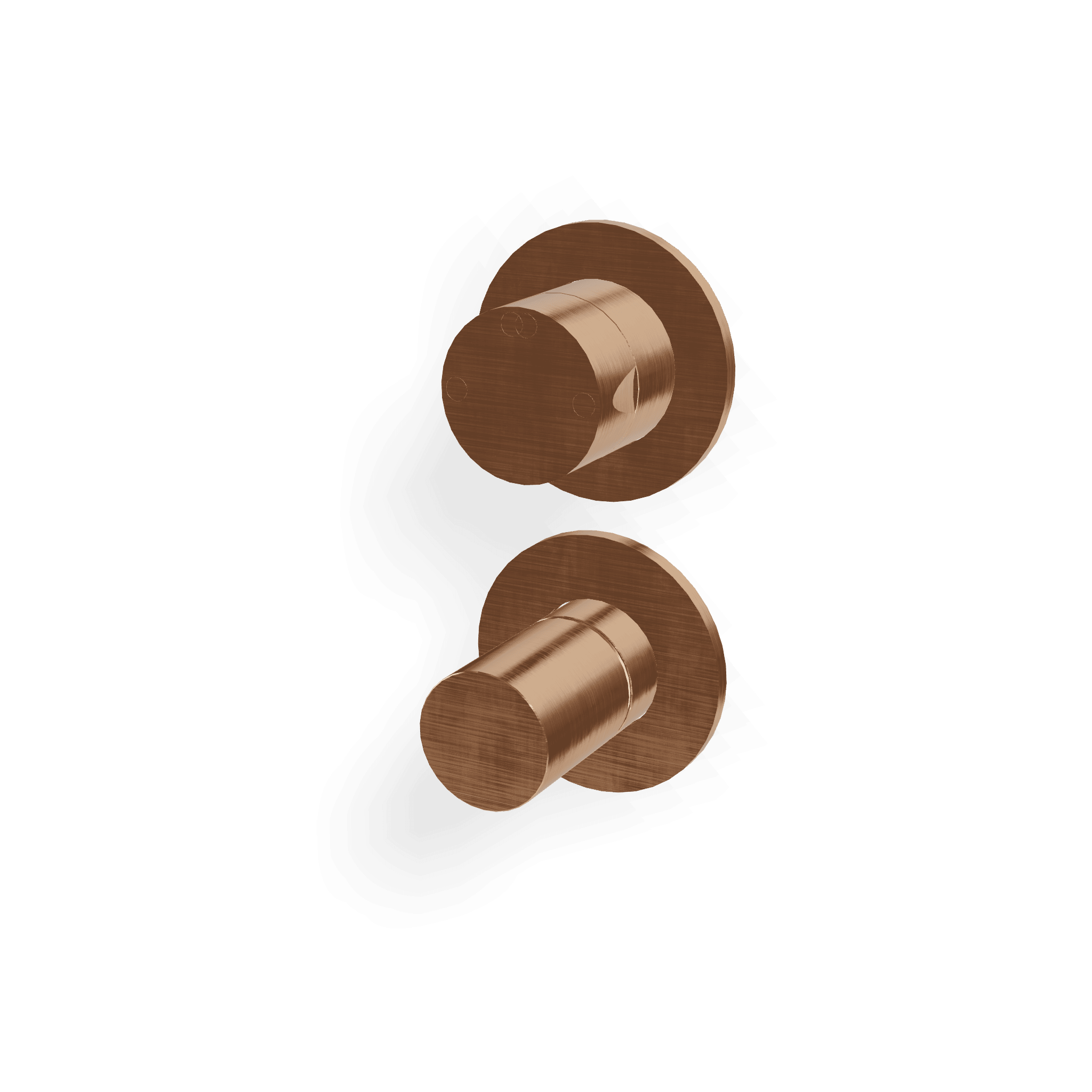 Внешняя часть смесителя для душа на 2 потребителя T30