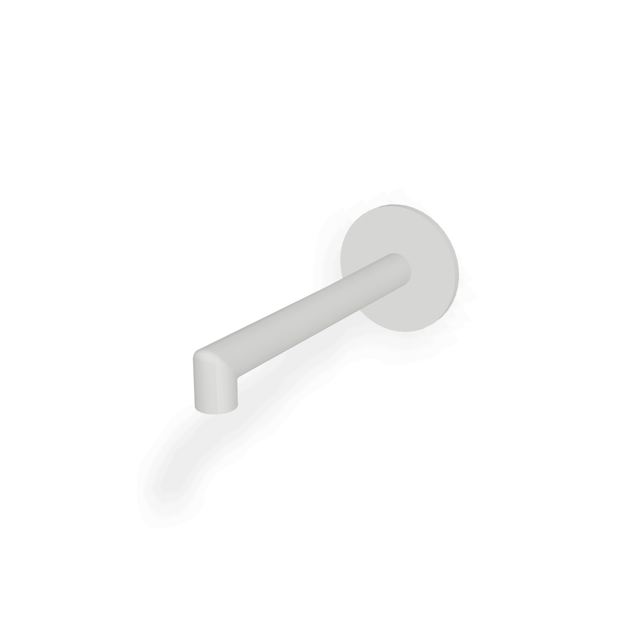 Излив для ванны настенный 180 мм T30