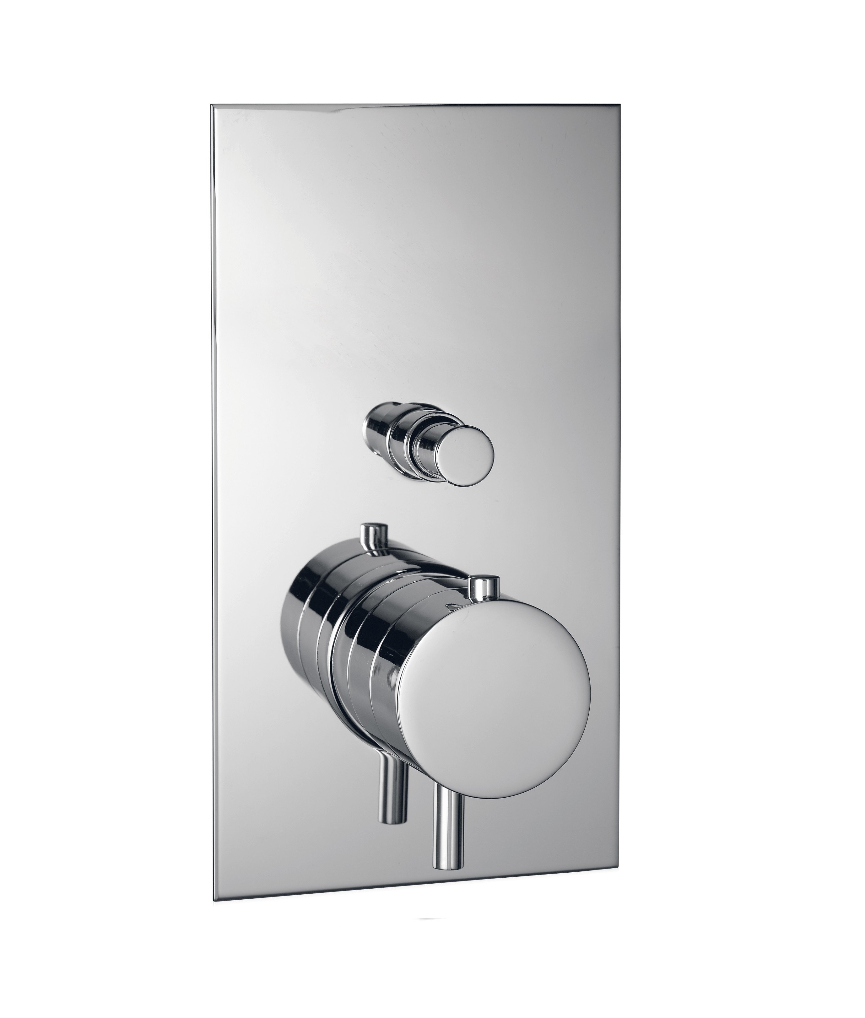 Внешняя часть термостатического смесителя для душа на 2 потребителя, внешняя часть