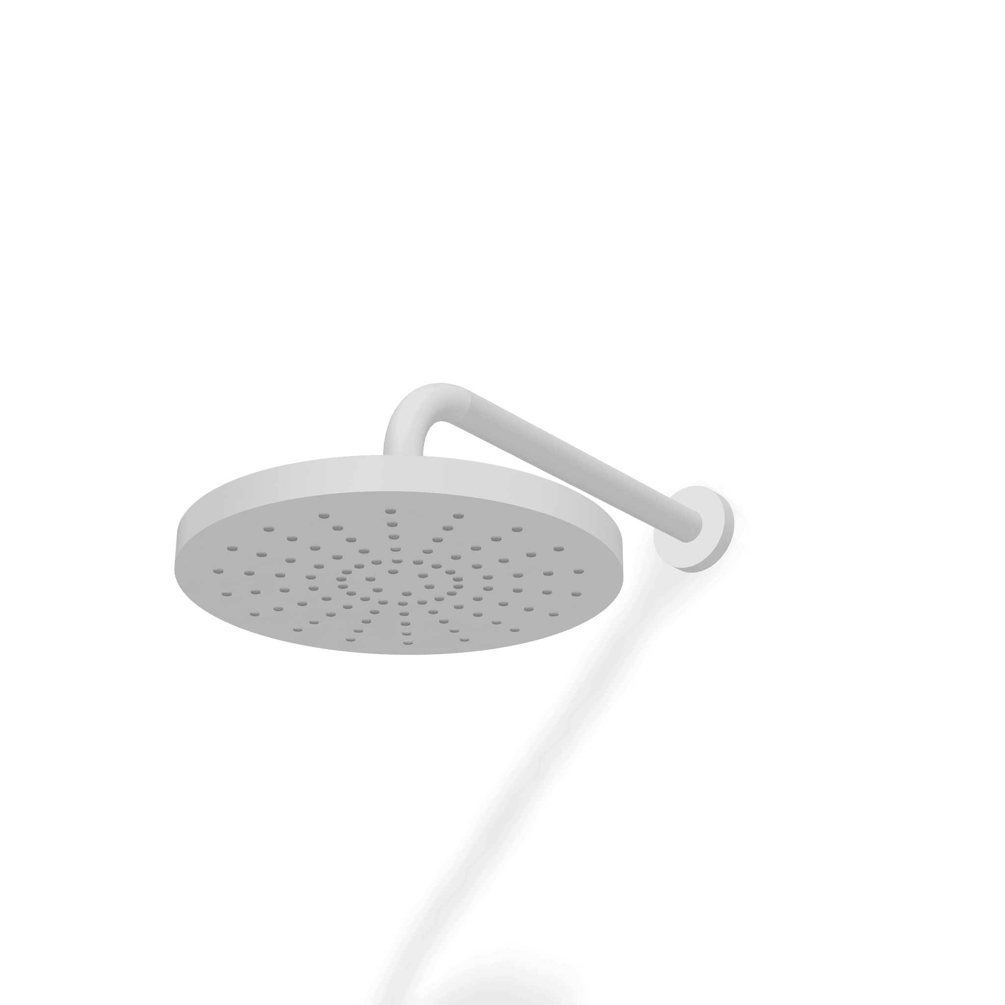 Верхний душ диаметр 250 мм с кронштейном 315 мм из стены