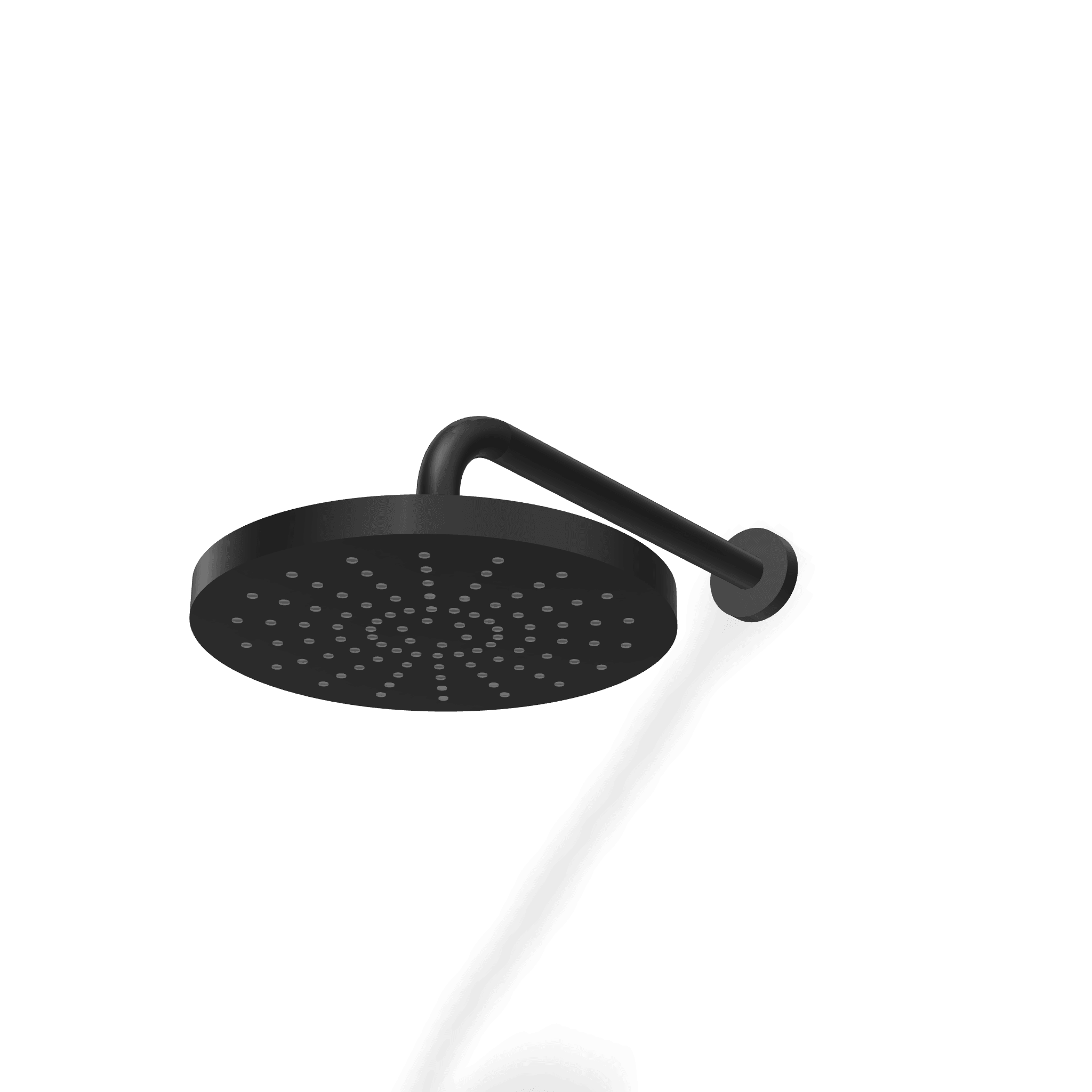 Верхний душ диаметр 250 мм с кронштейном 315 мм из стены