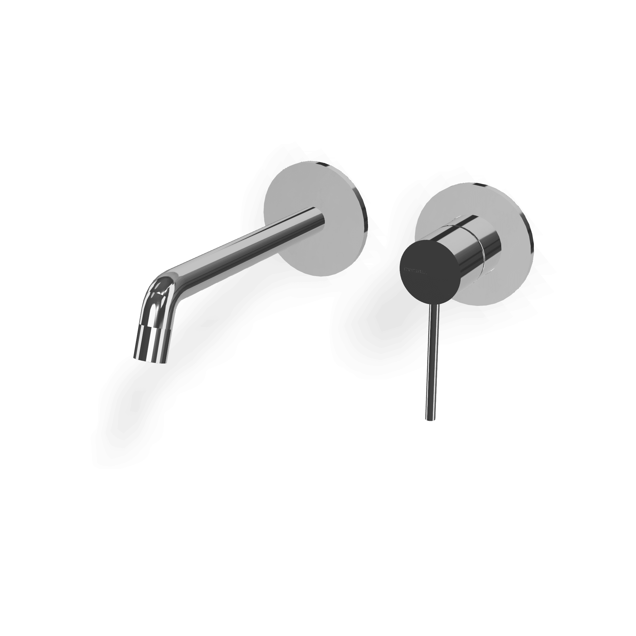 Внешняя часть смесителя для раковины из стены 176 мм Up+