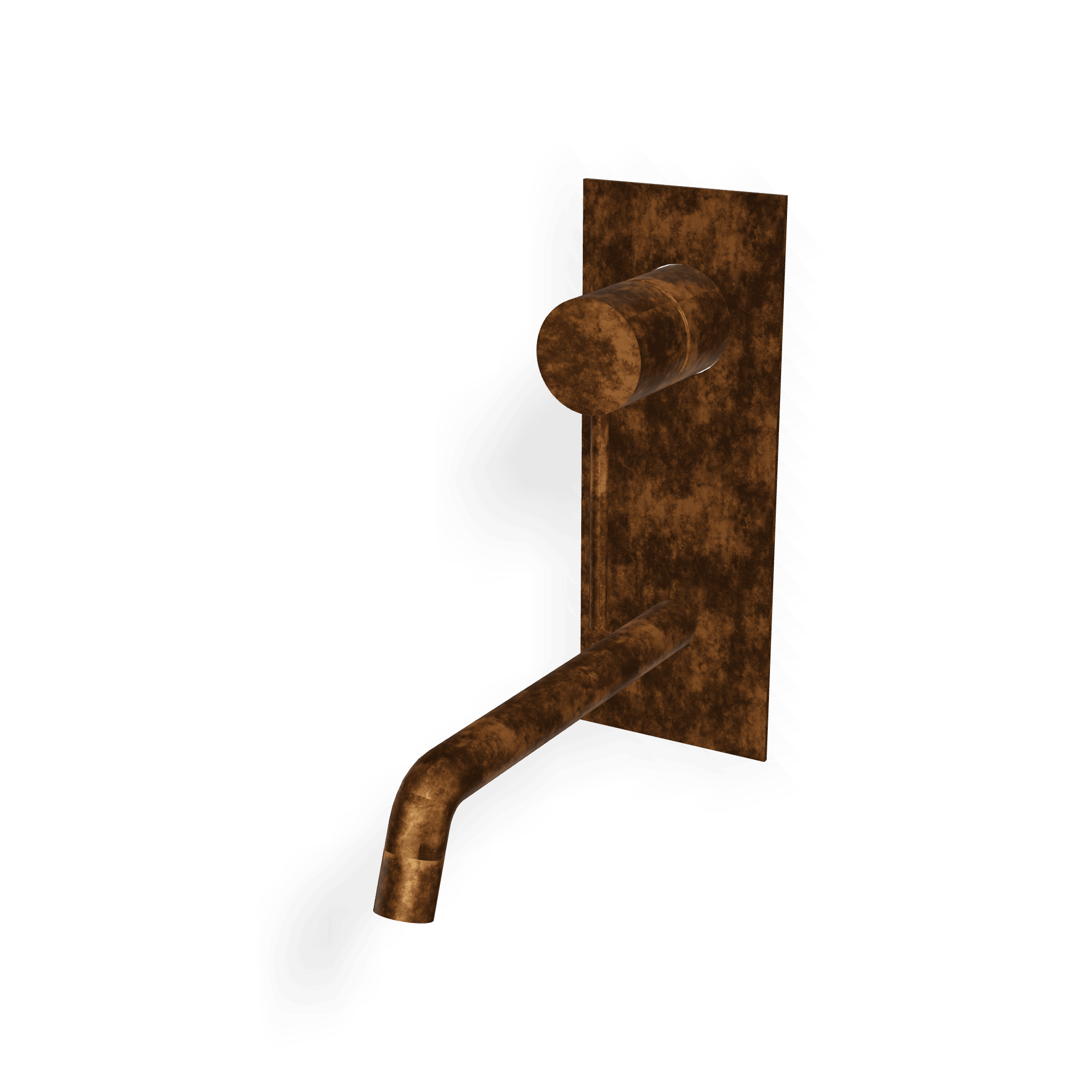 Внешняя часть смесителя для раковины из стены 173 мм Up+