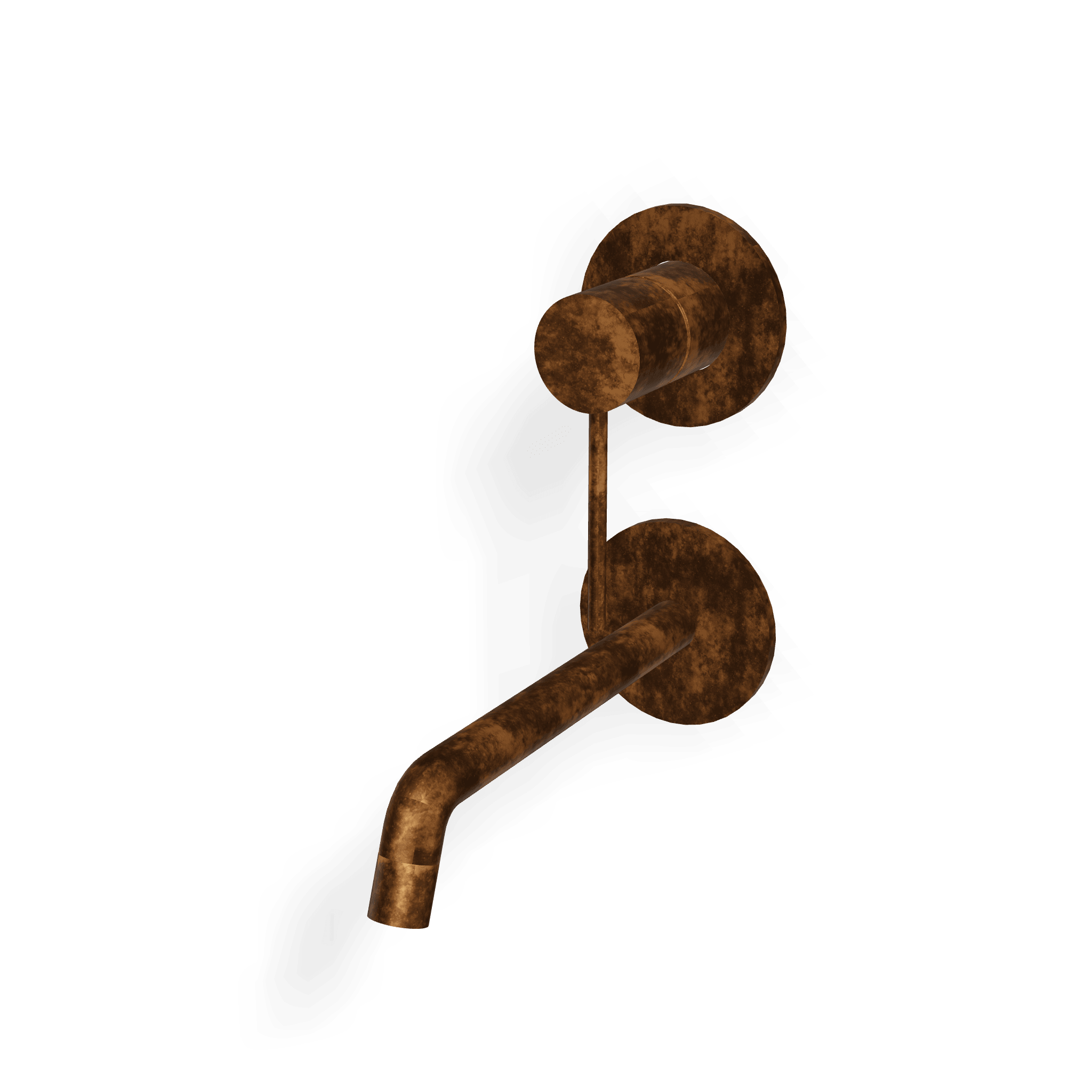 Внешняя часть смесителя для раковины из стены 175 мм Up+