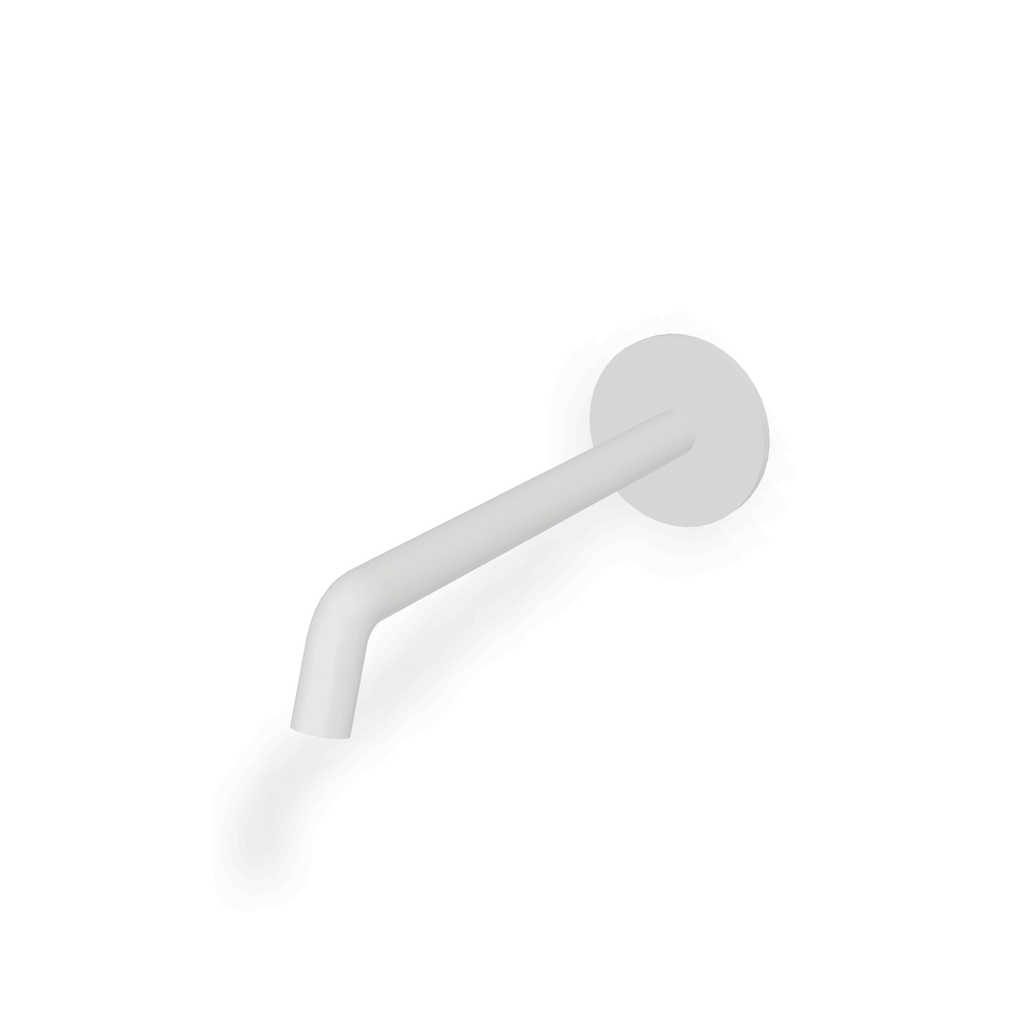 Излив для раковины настенный 226 мм Up+