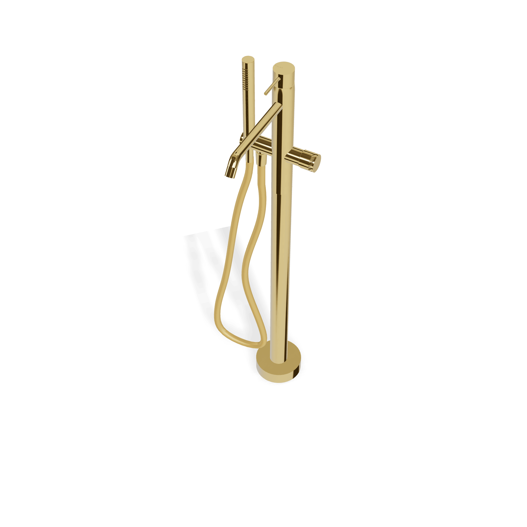 Внешняя часть напольного смесителя для ванны Up+